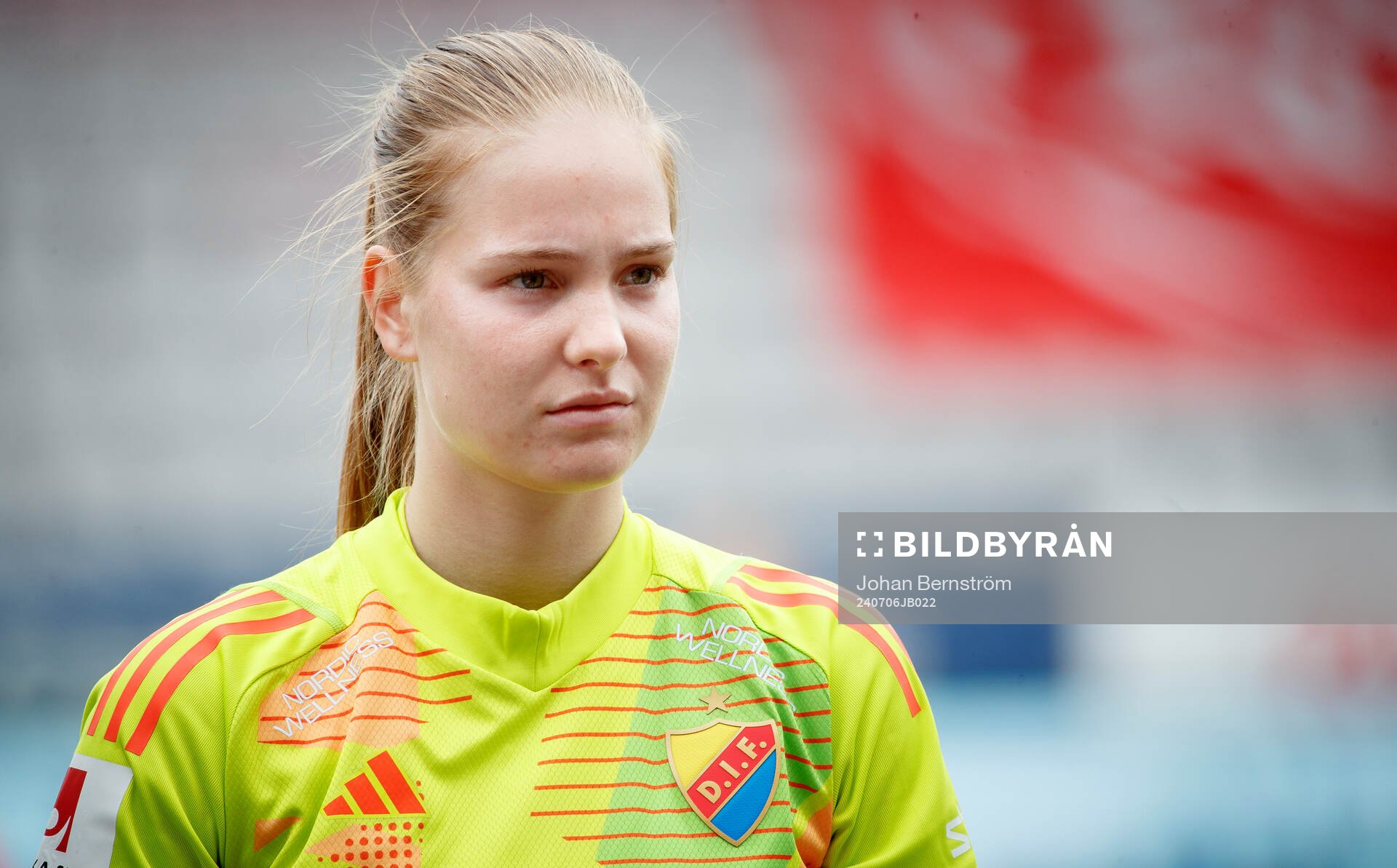 Djurgårdens målvakt Elvira Björklund