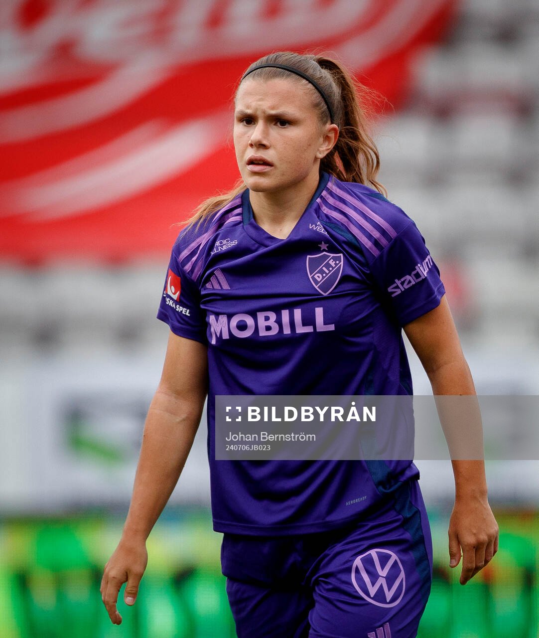 Djurgårdens Alexsandra Lobanova deppar