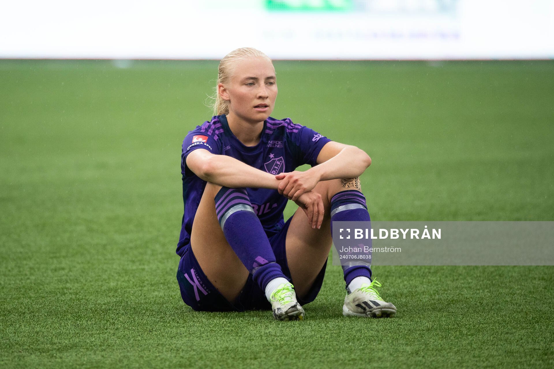 Djurgårdens Stinalisa Johansson deppar