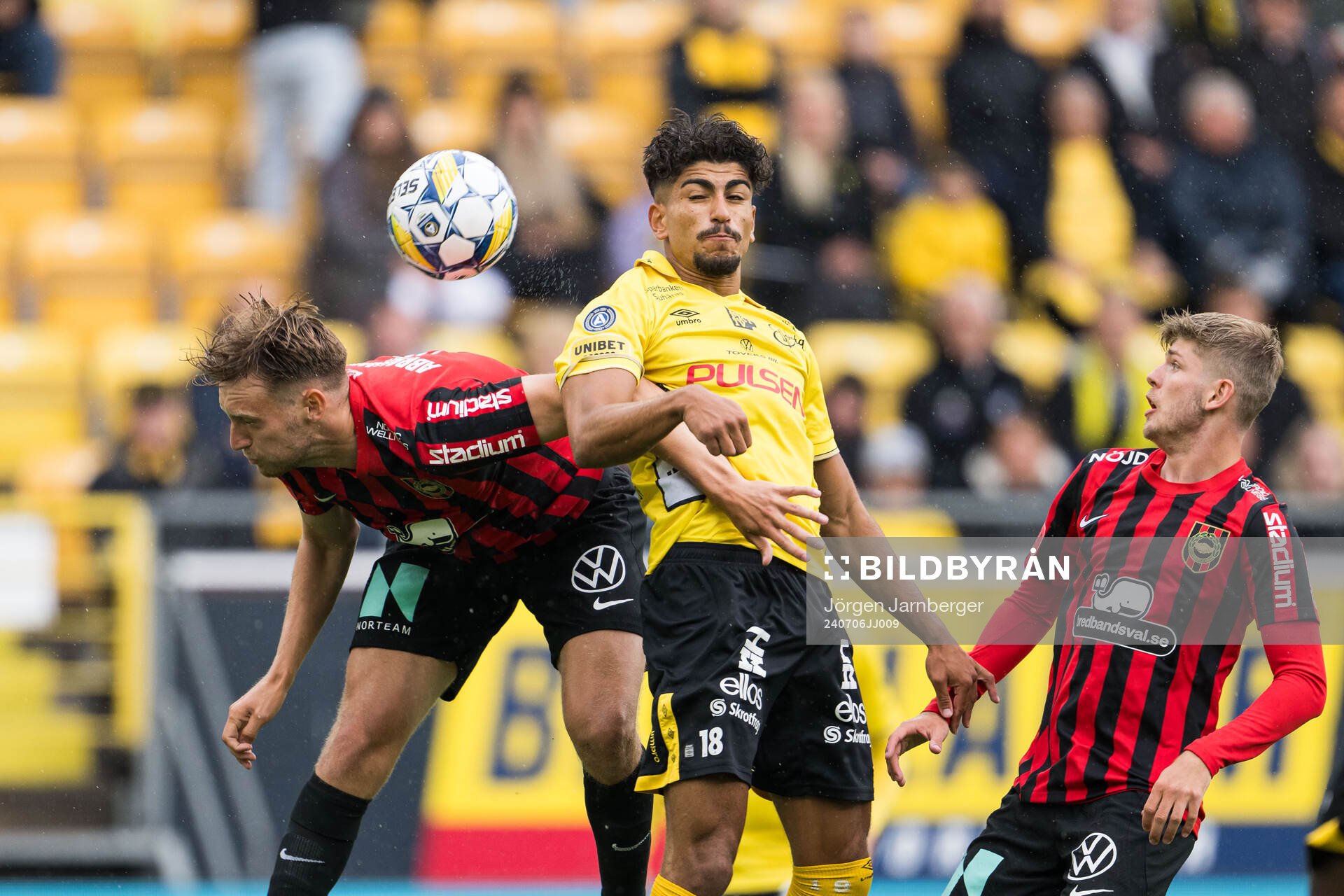 Brommapojkarnas Alexander Abrahamsson och   Eric