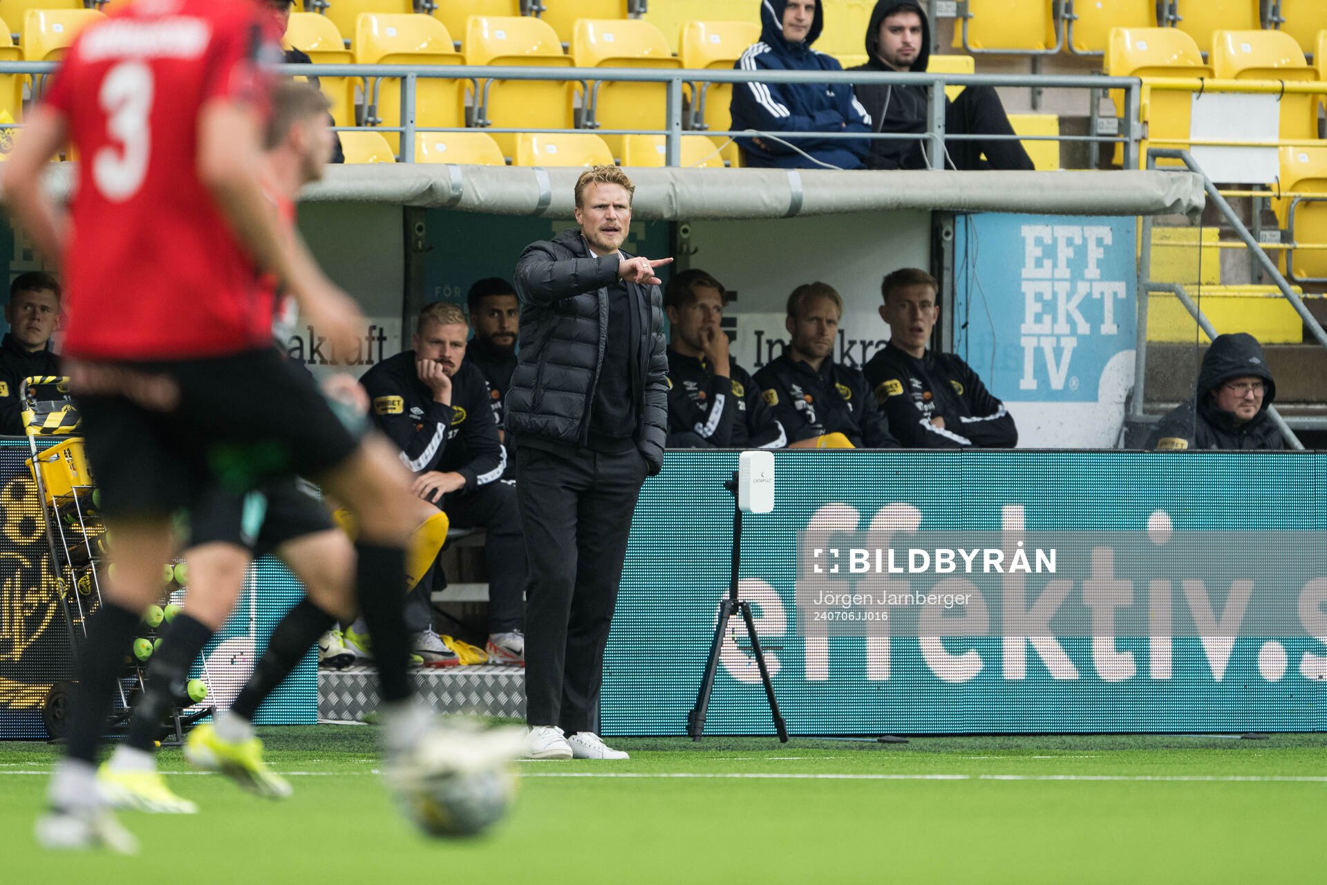 Elfsborgs manager Oscar Hiljemark