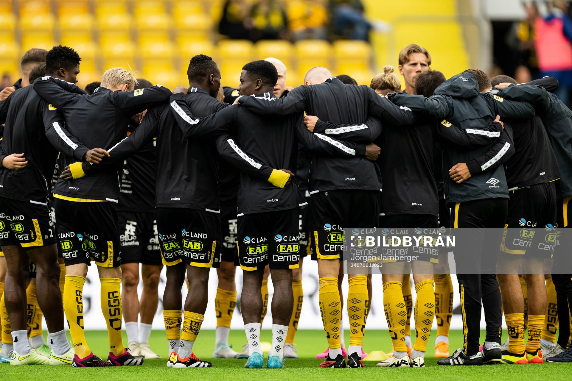 Elfsborgs spelare samlas