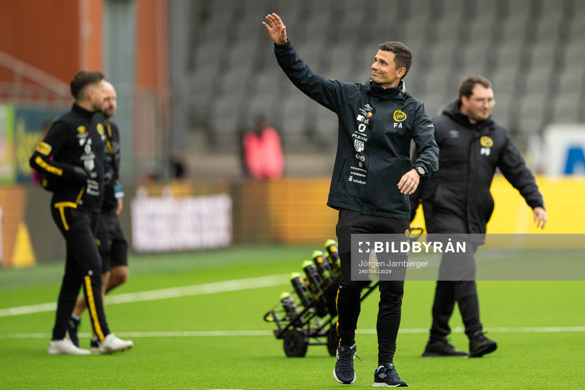 Elfsborgs assisterande tränare Fredrik Ahlstrand
