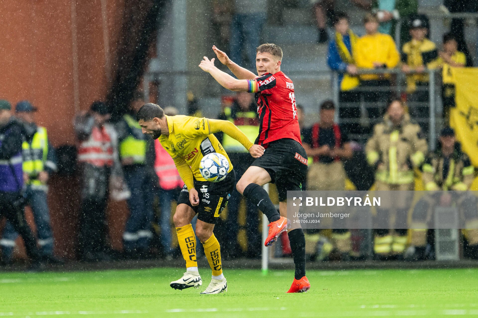 Elfsborgs Arber Zeneli och Brommapojkarnas Ludvig Fritzson