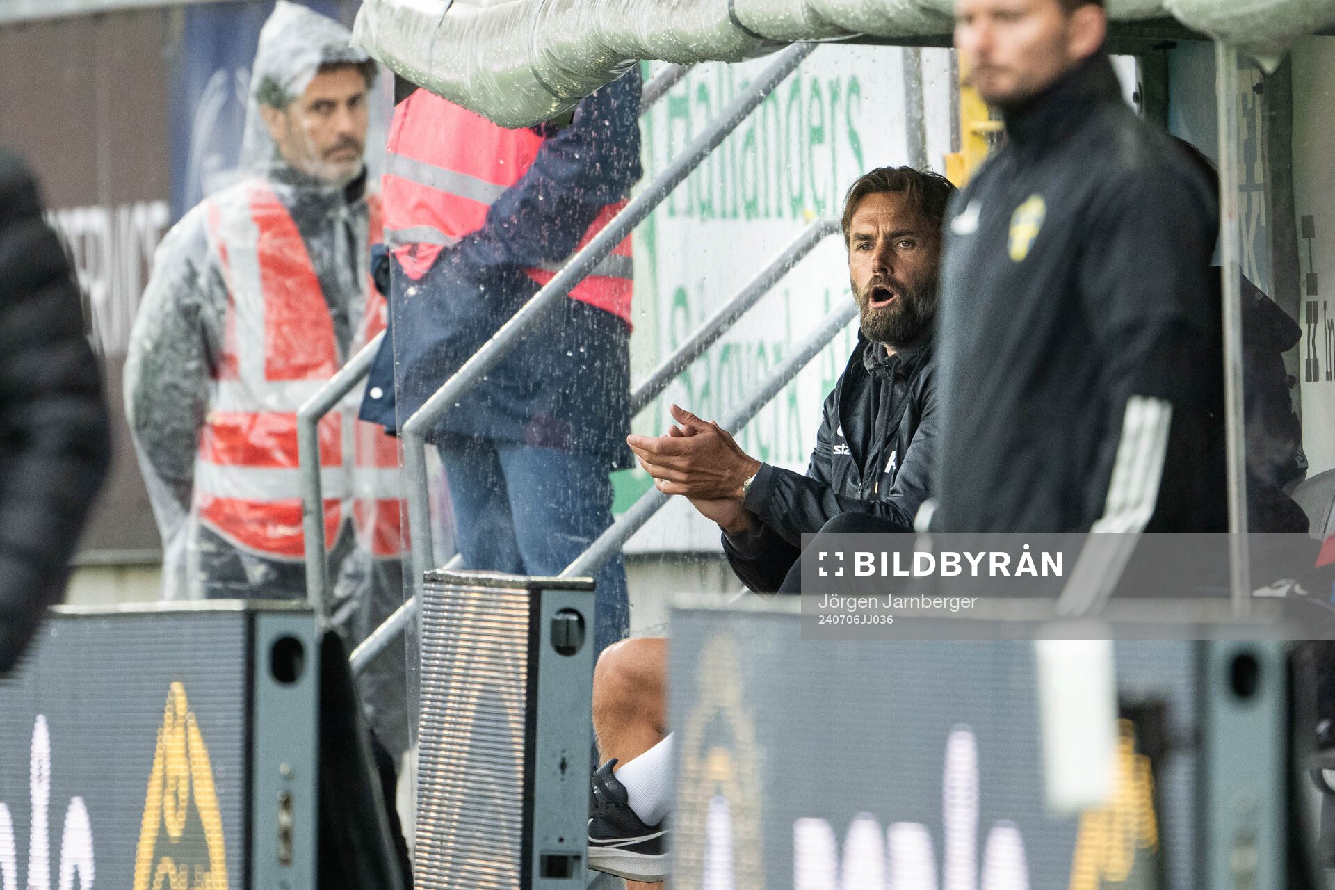 Brommapojkarnas tränare Olof Mellberg