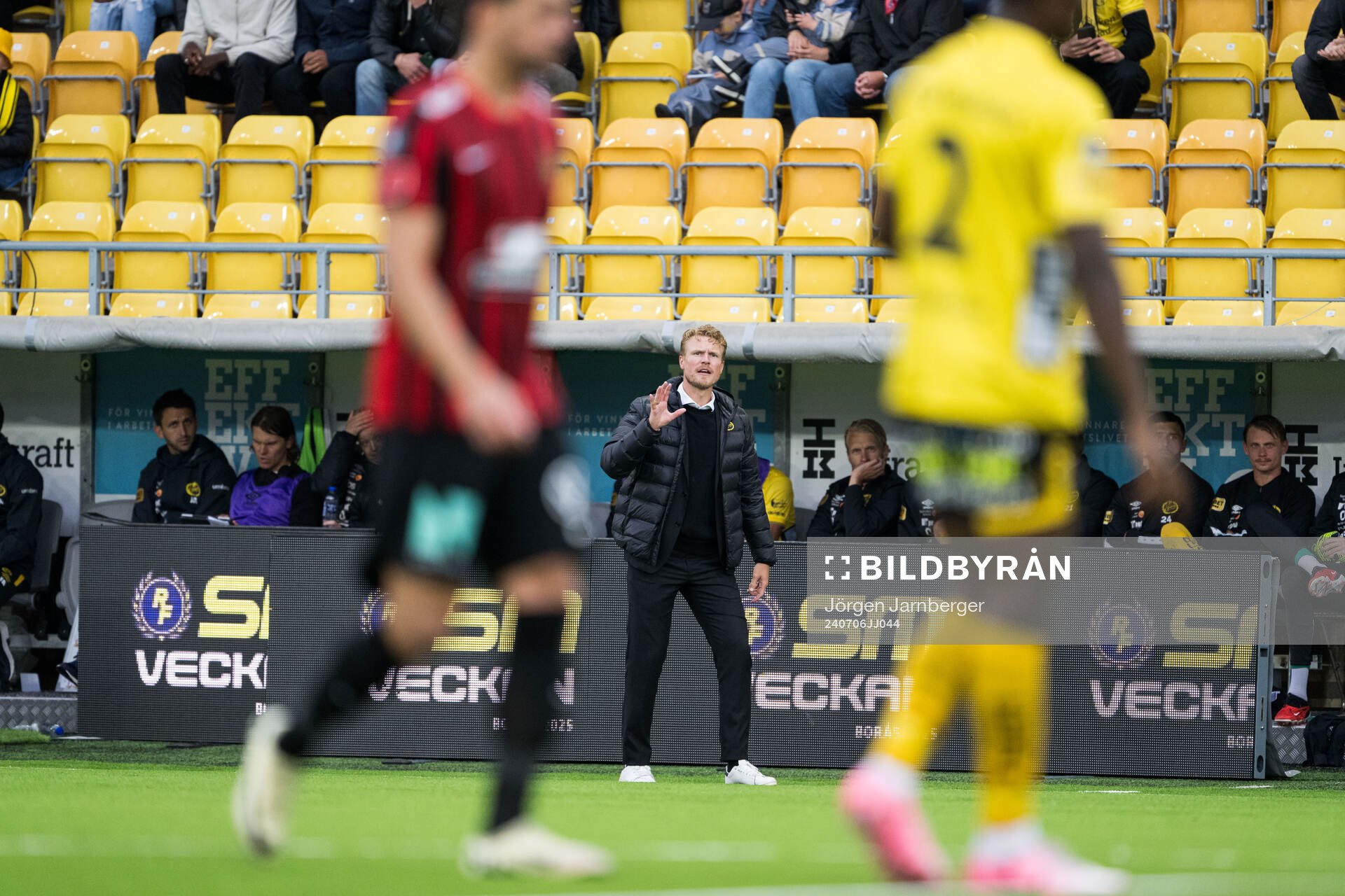 Elfsborgs manager Oscar Hiljemark