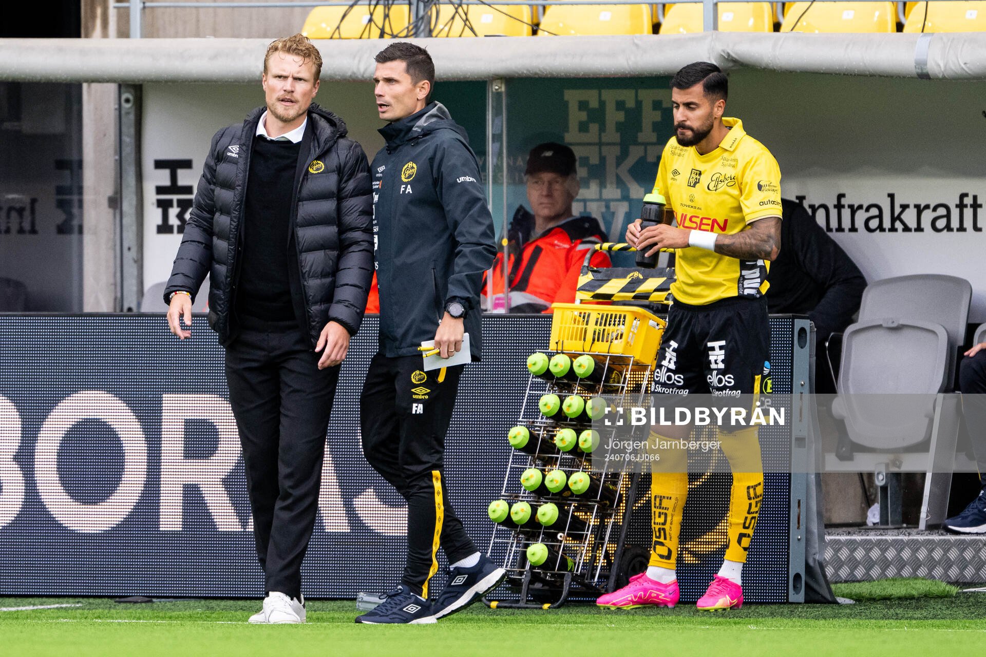 Elfsborgs manager Oscar Hiljemark, assisterande tränare