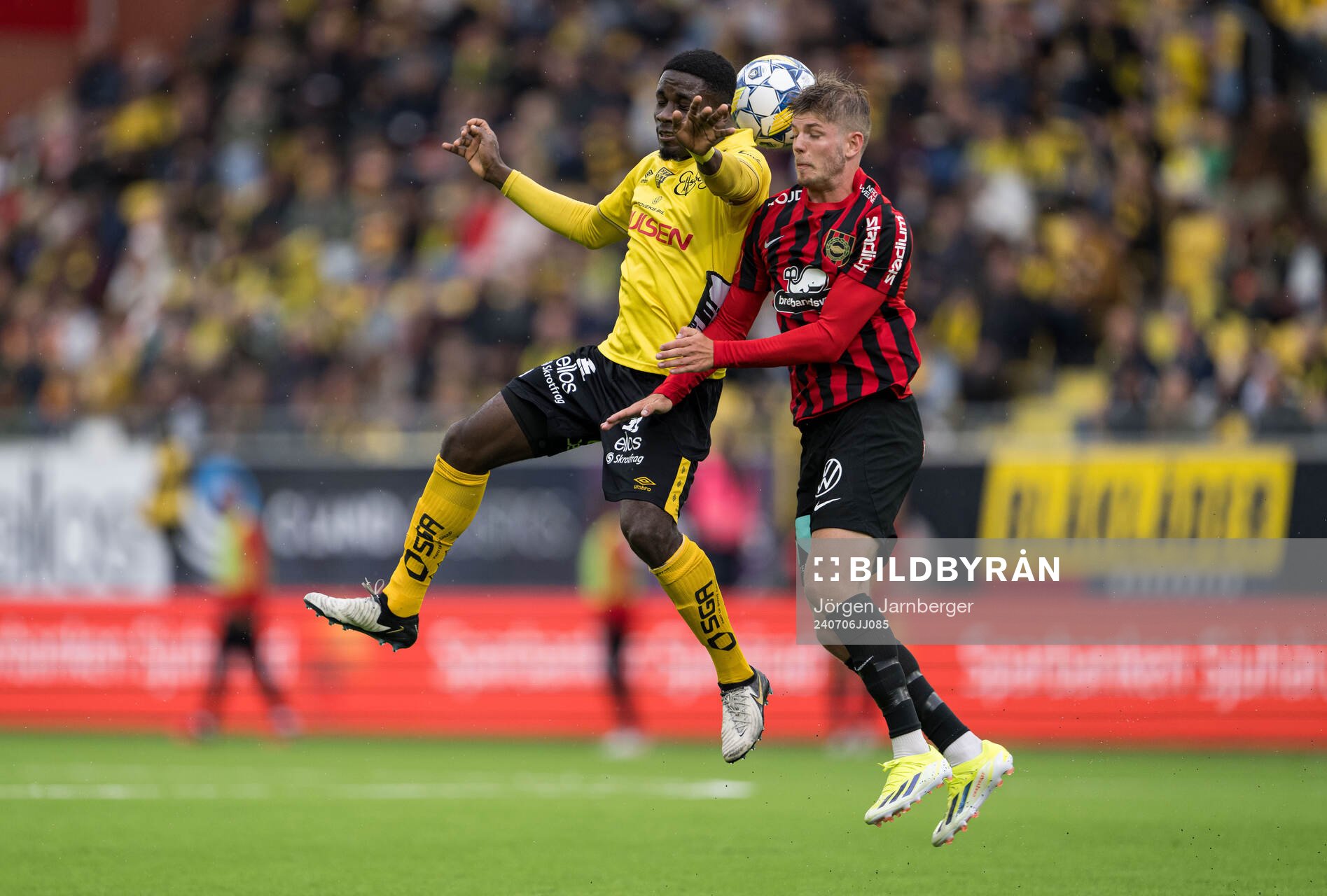 Elfsborgs Michael Baidoo och Brommapojkarnas Frederik