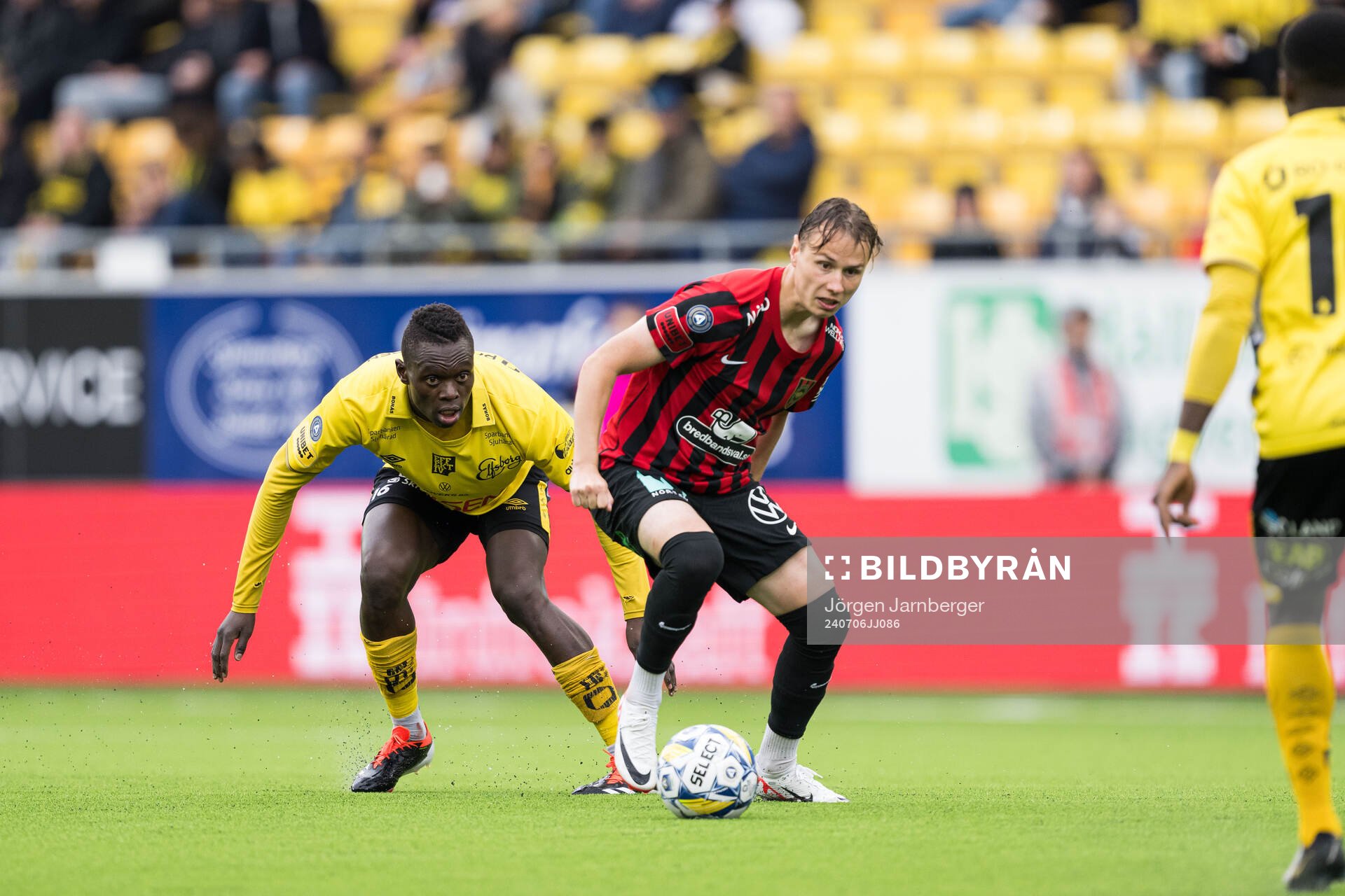 Elfsborgs Timothy Noor Ouma och Brommapojkarnas Alex