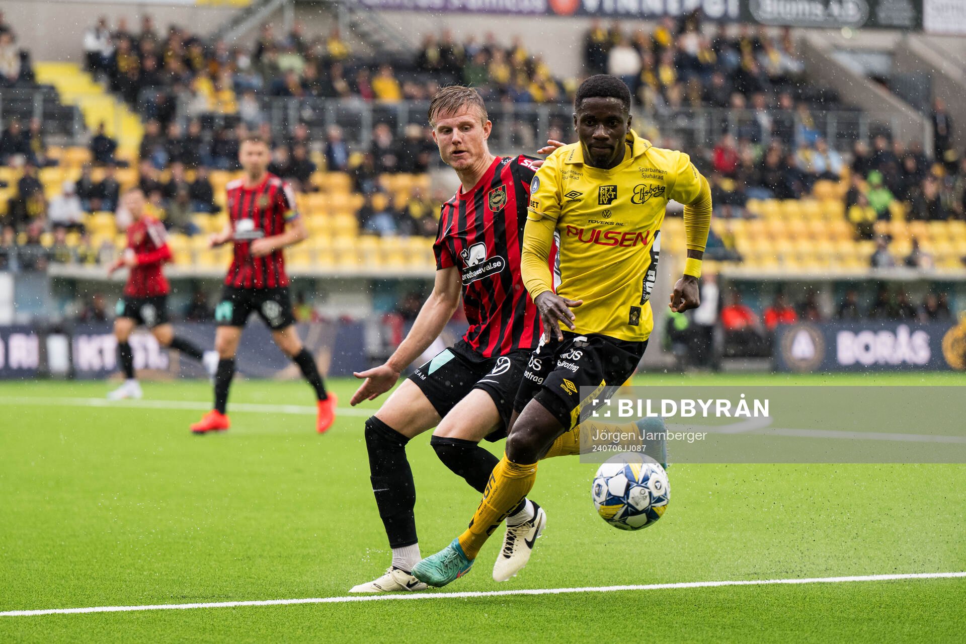 Brommapojkarnas Eric Björkander och Elfsborgs Michael