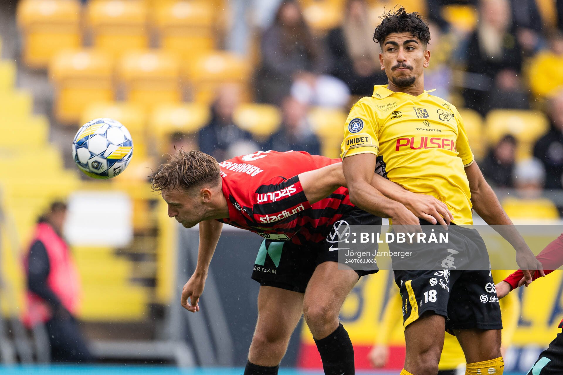 Brommapojkarnas Alexander Abrahamsson och Elfsborgs Ahmed