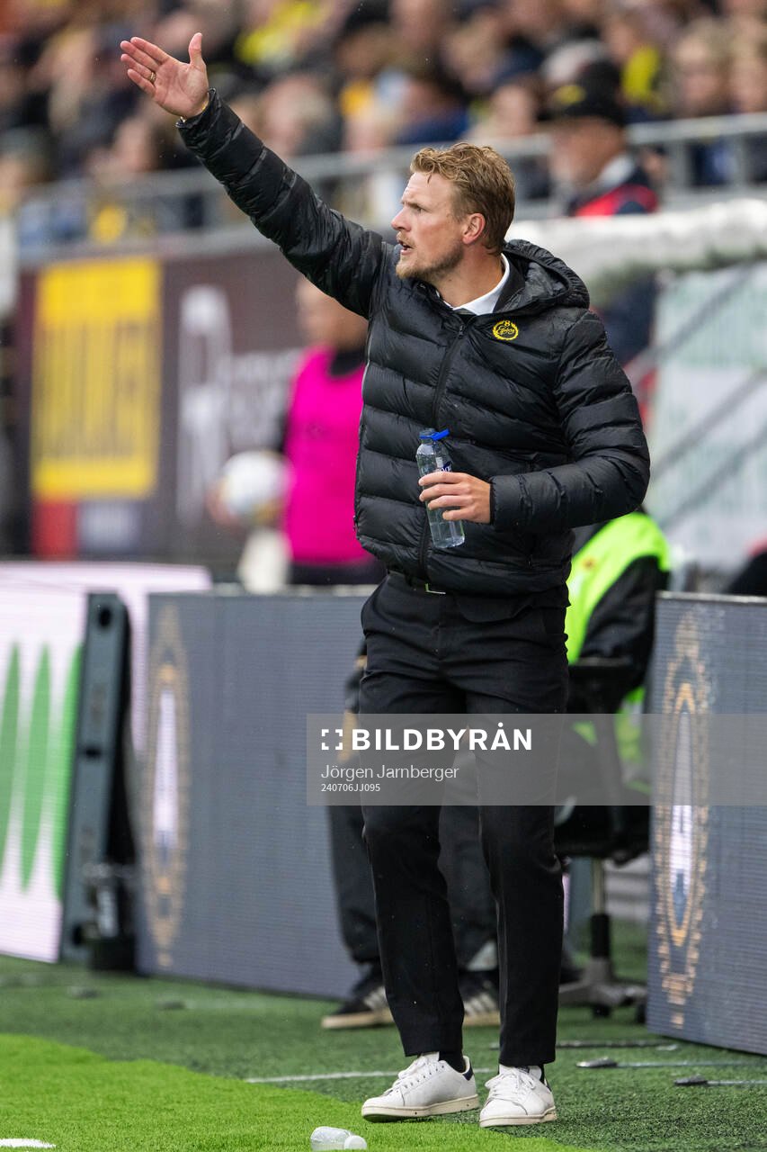 Elfsborgs manager Oscar Hiljemark