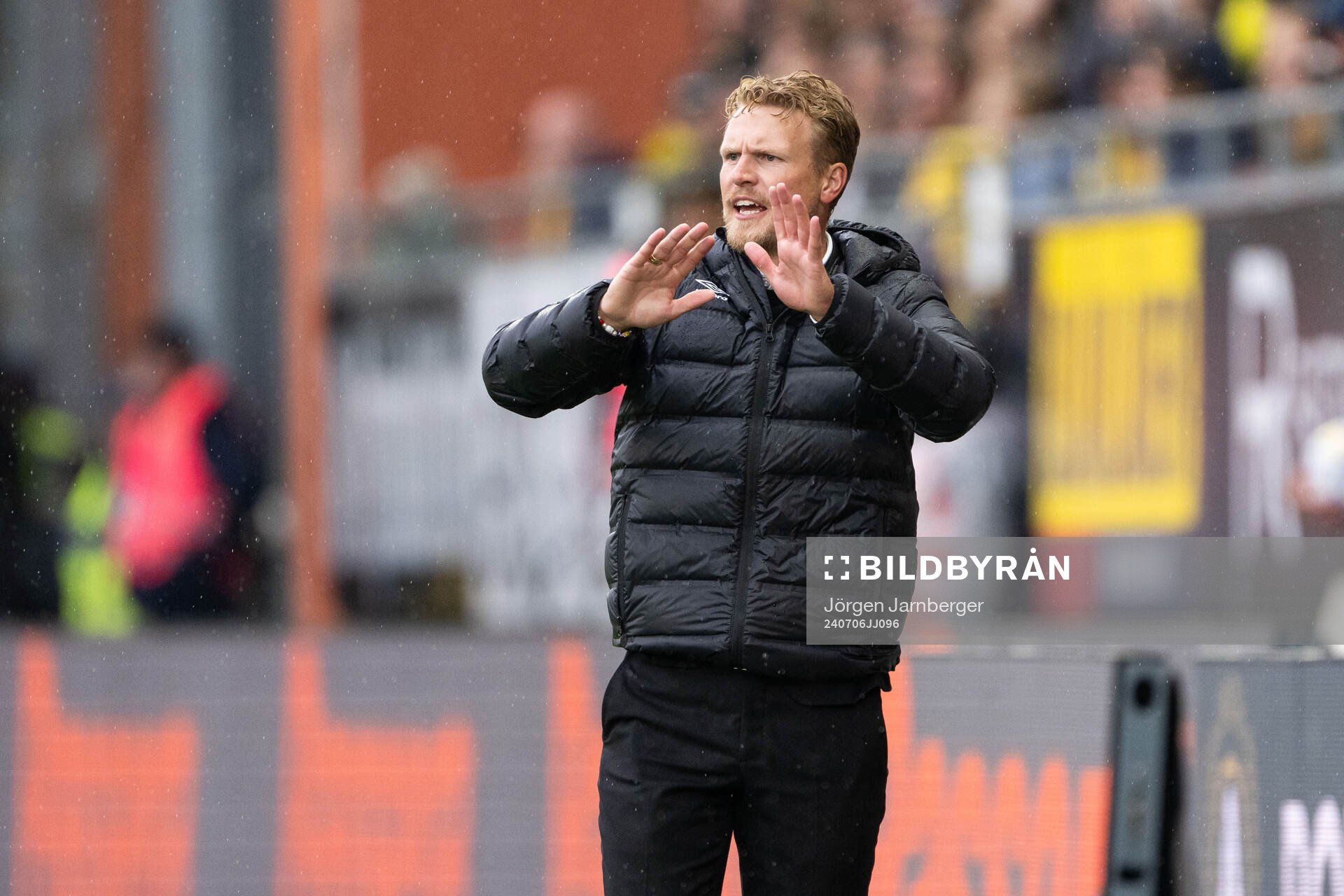 Elfsborgs manager Oscar Hiljemark