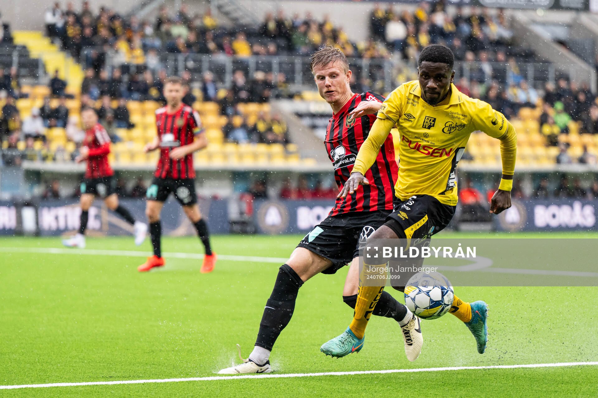 Brommapojkarnas Eric Björkander  och Elfsborgs Michael