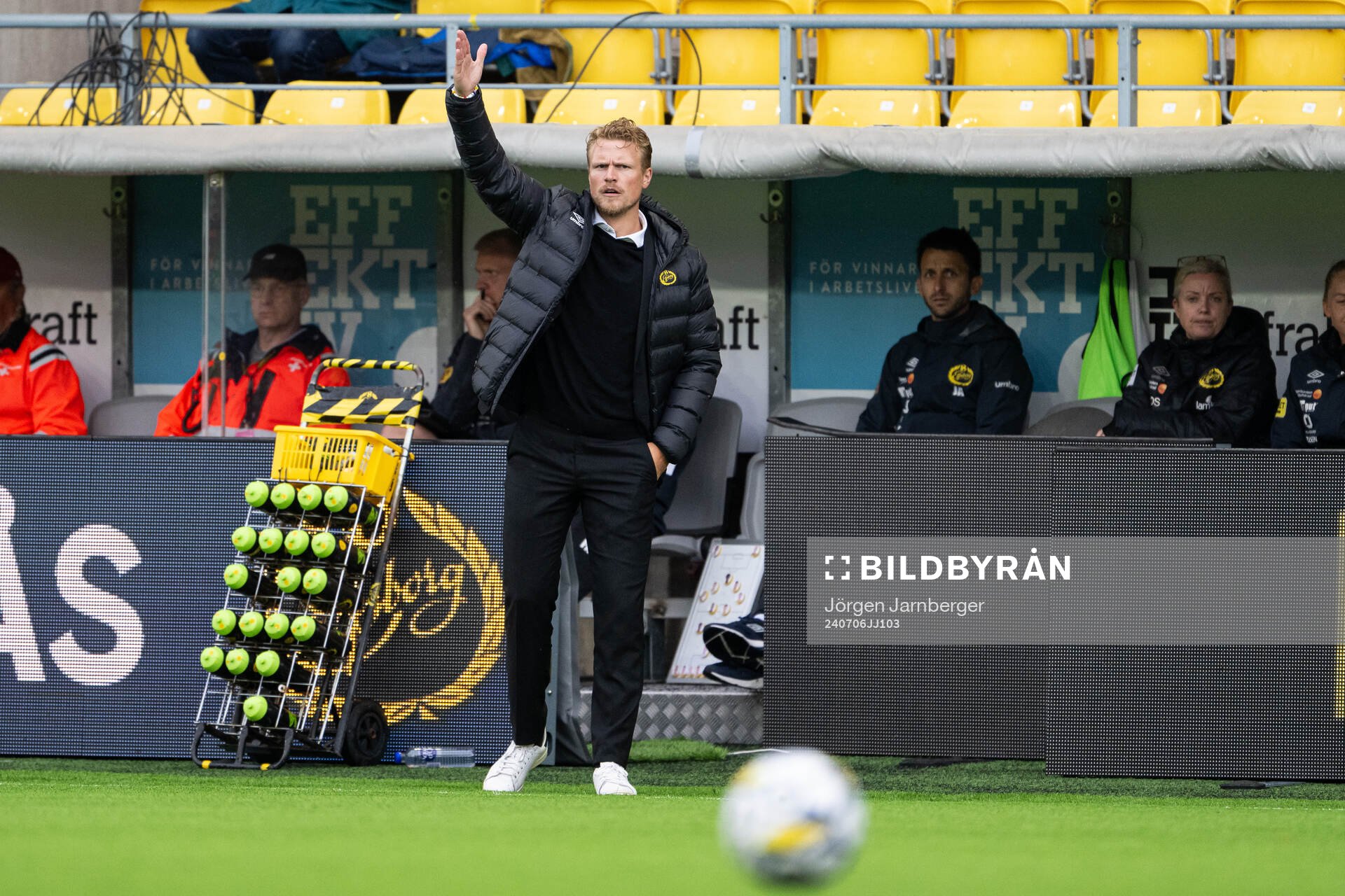 Elfsborgs manager Oscar Hiljemark