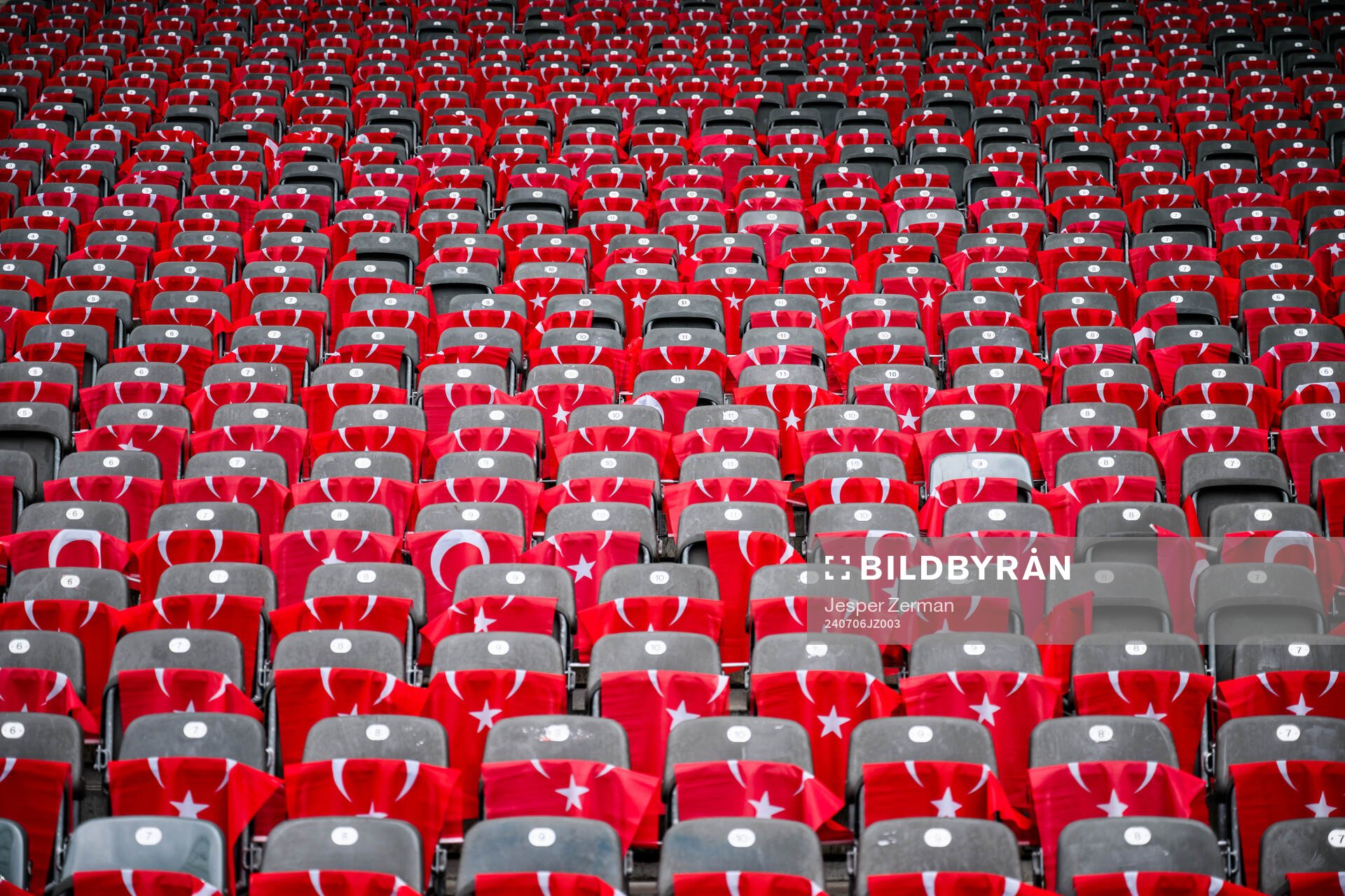 Turkish flags