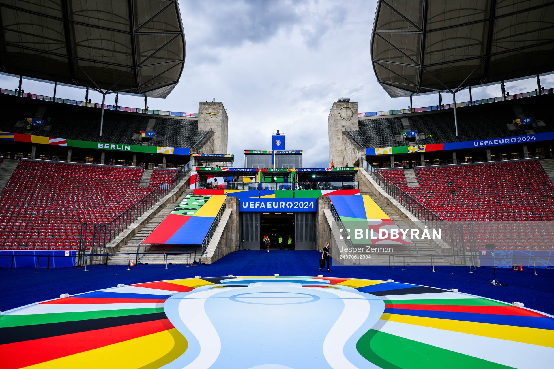 Interior view of Olympiastadion