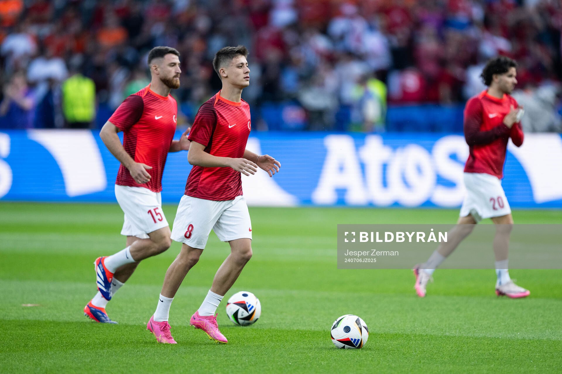 Salih Özcan and Arda Guler of Turkey