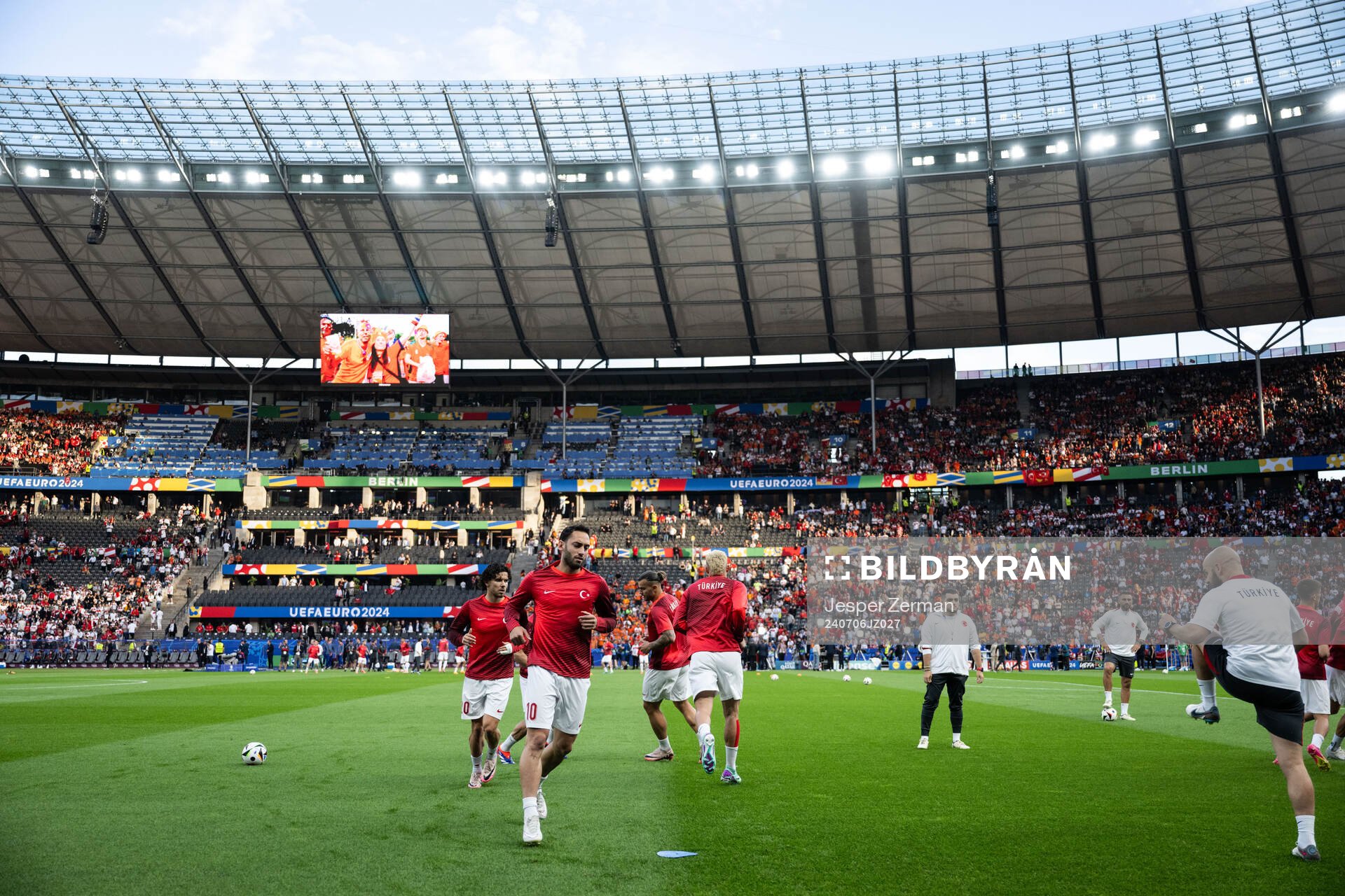 Hakan Calhanoglu of Turkey