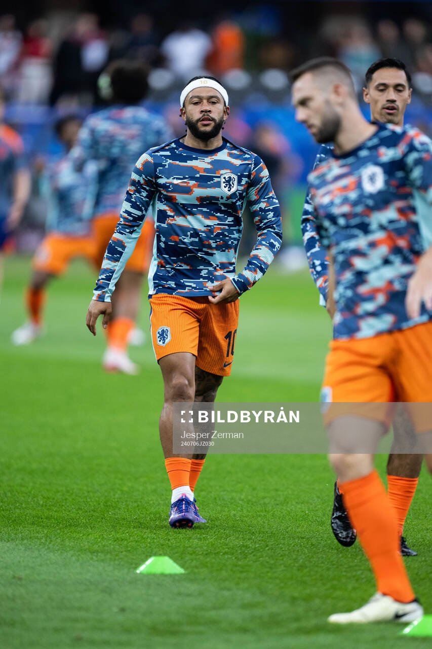 Memphis Depay of Netherlands