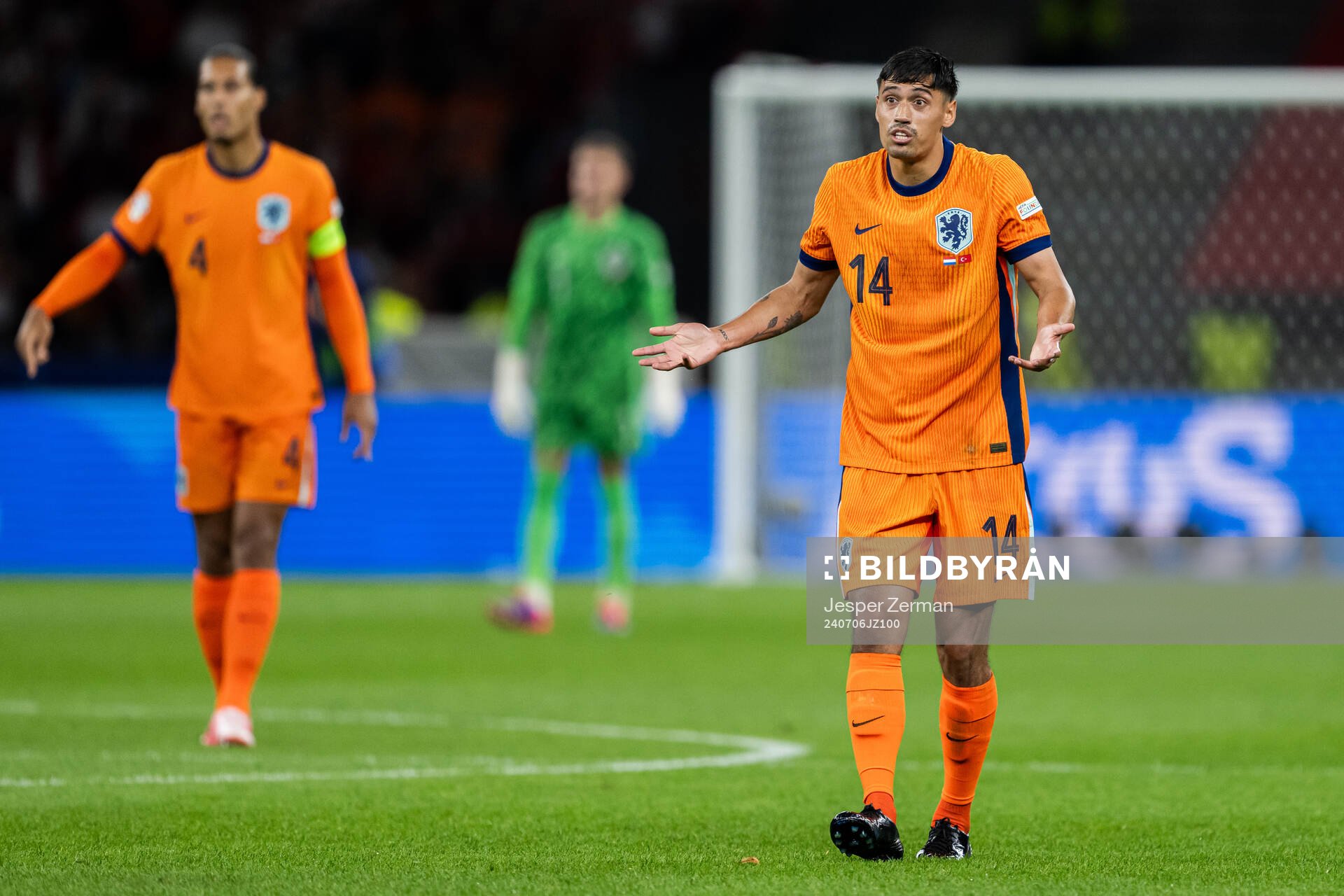 Tijjani Reijnders of Netherlands looks dejected