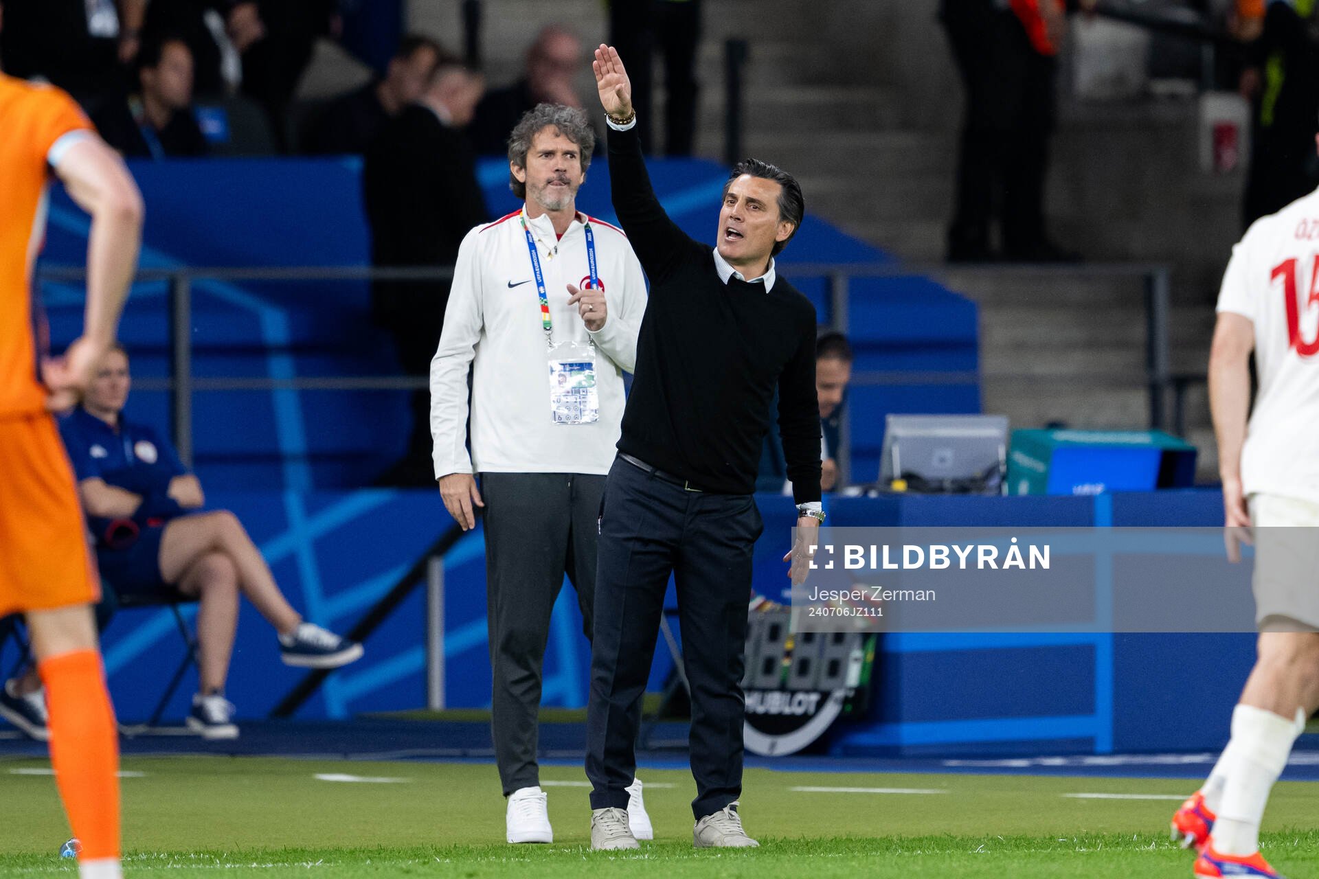 Head coach Vincenzo Montella of Turkey