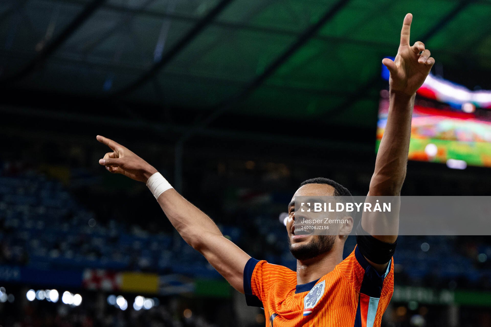 Cody Gakpo of Netherlands celebrates