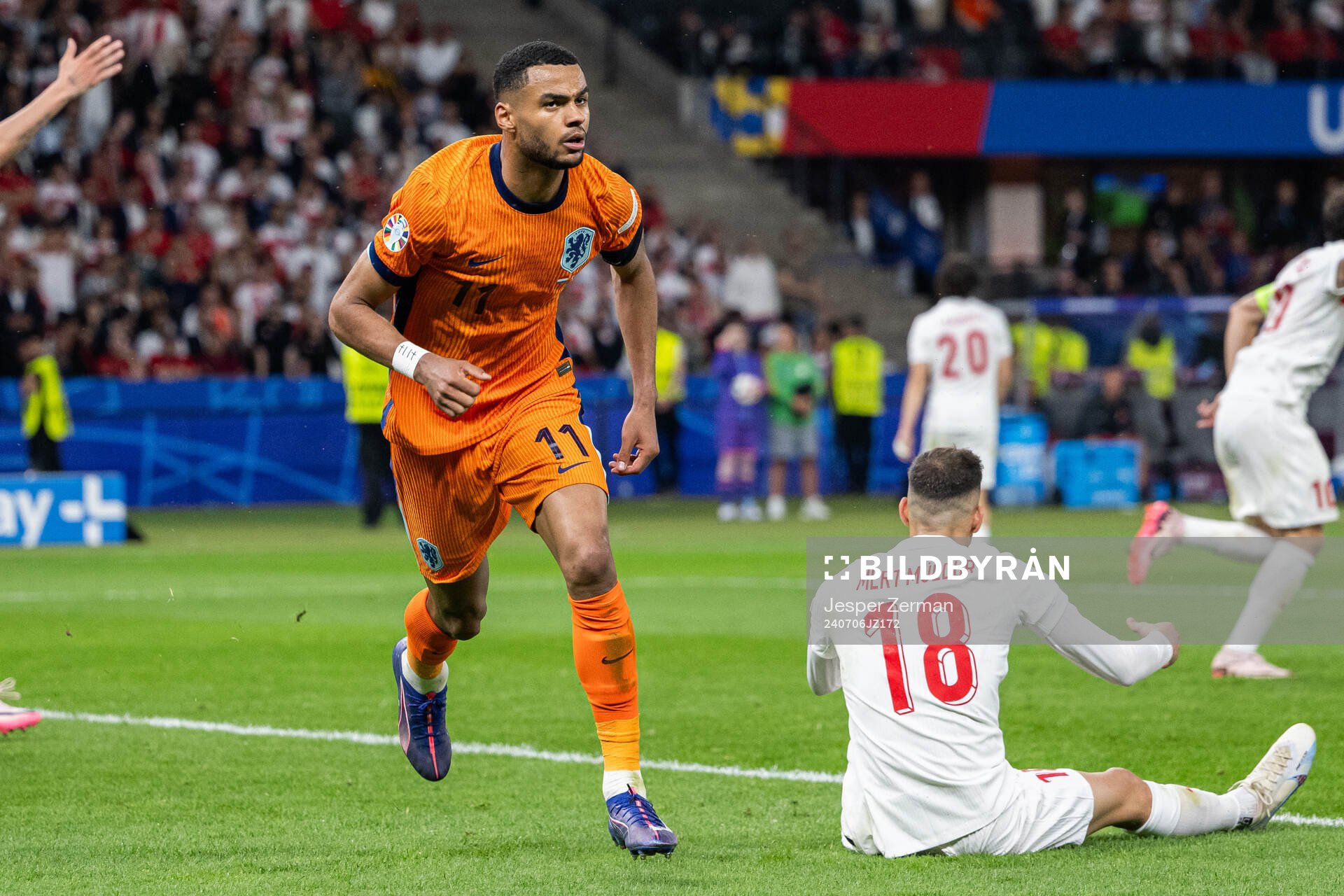 Cody Gakpo of Netherlands celebrates