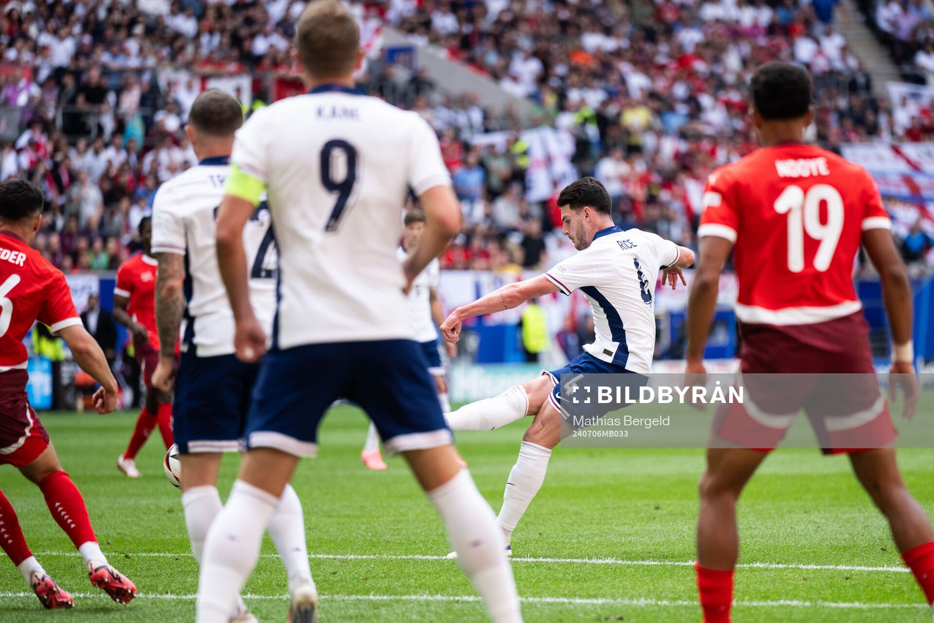 Declan Rice of England
