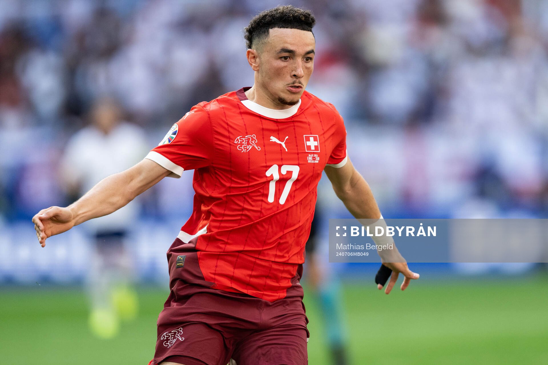 Ruben Vargas of Switzerland