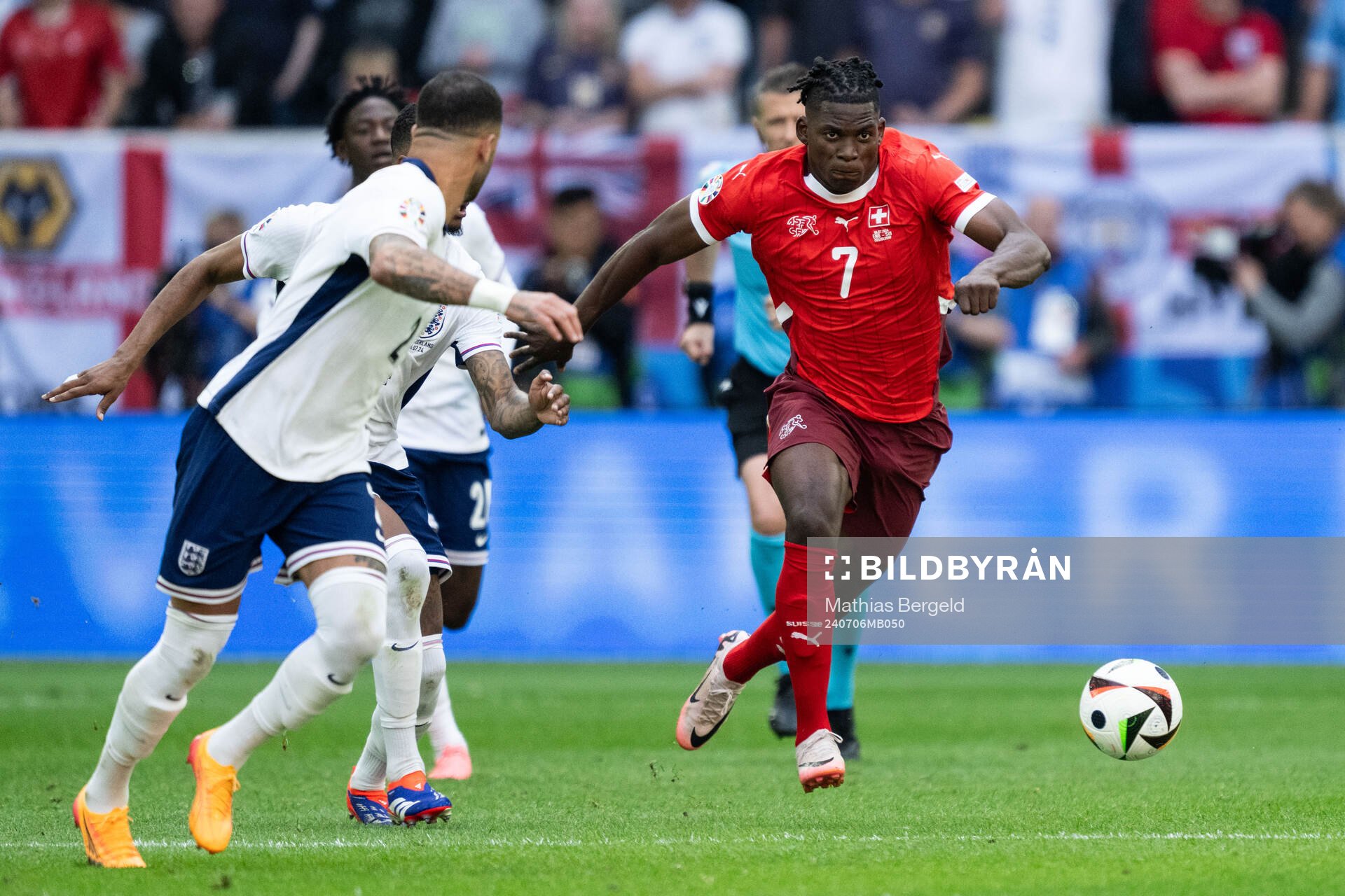 Breel Embolo of Switzerland