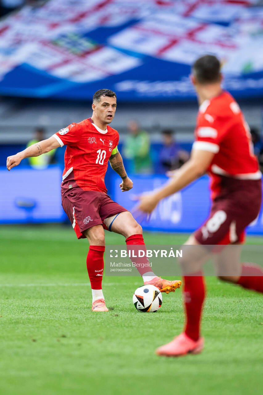 Granit Xhaka of Switzerland