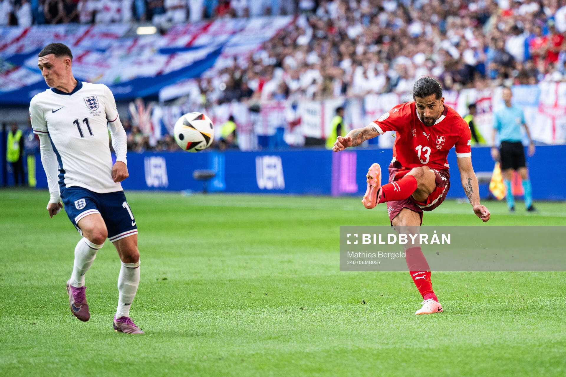 Ricardo Rodriguez of Switzerland