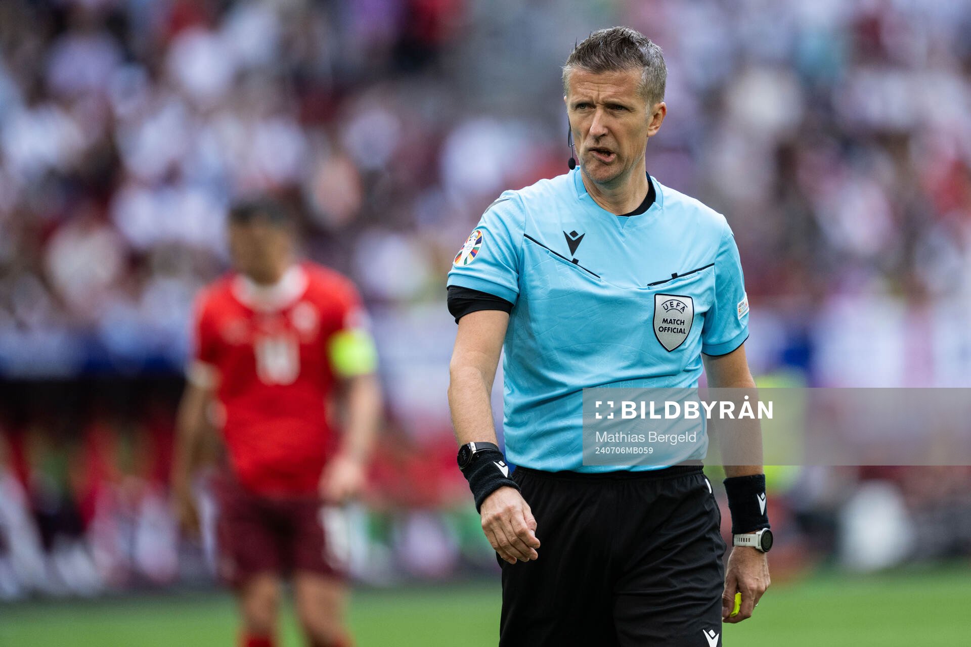 Referee Daniele Orsato