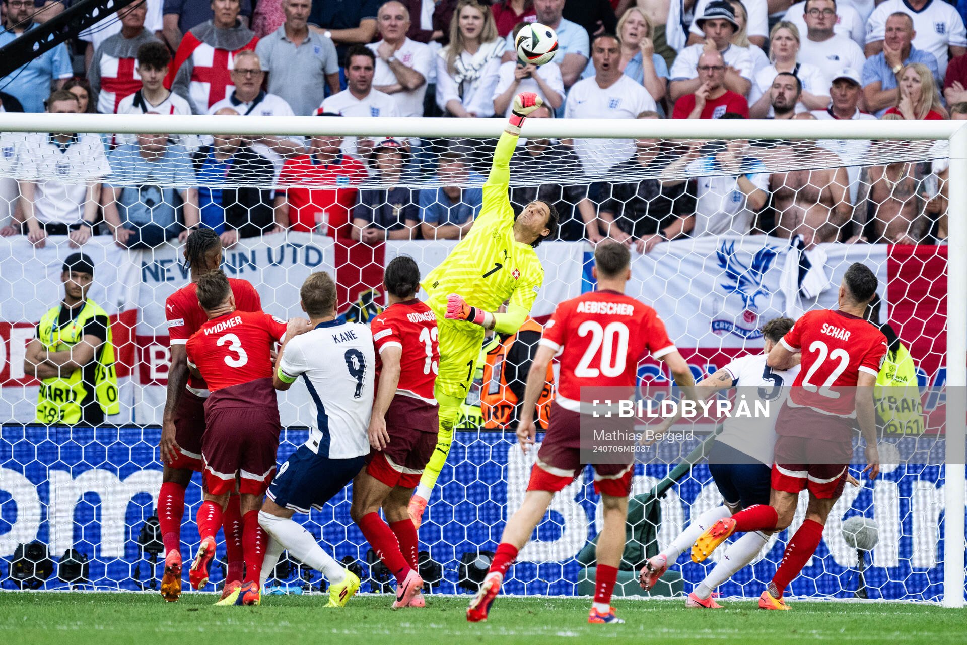 Goalkeeper Yann Sommer of Switzerland