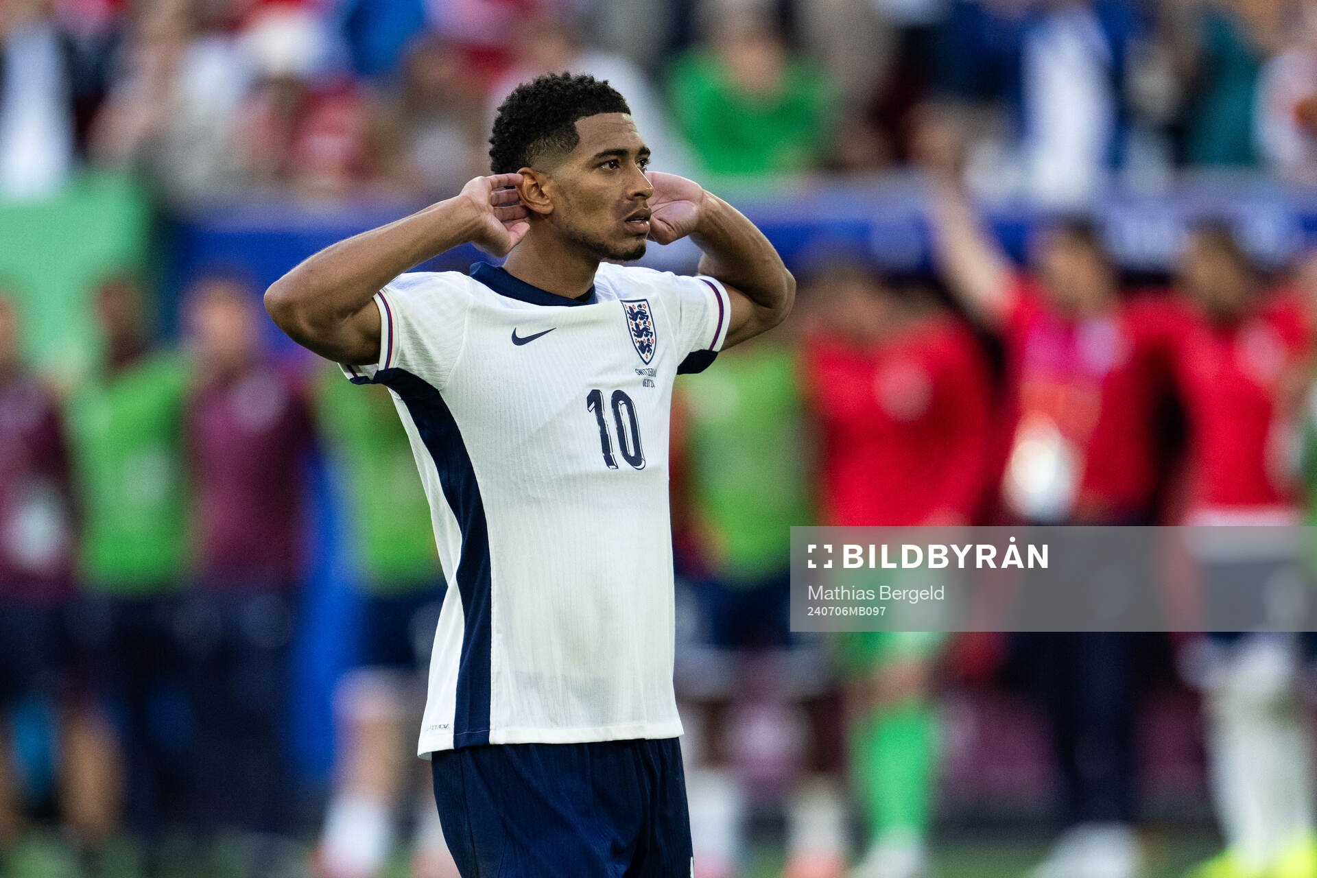 Jude Bellingham of England celebrates