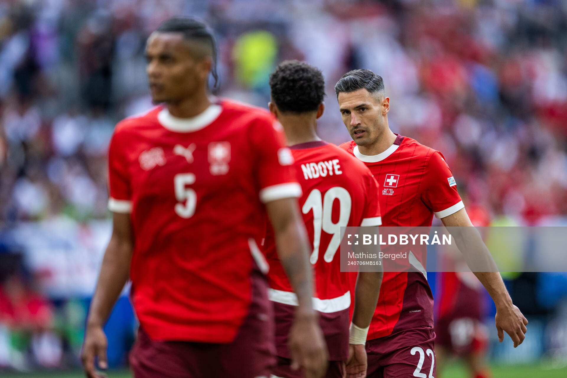 Fabian Schär of Switzerland