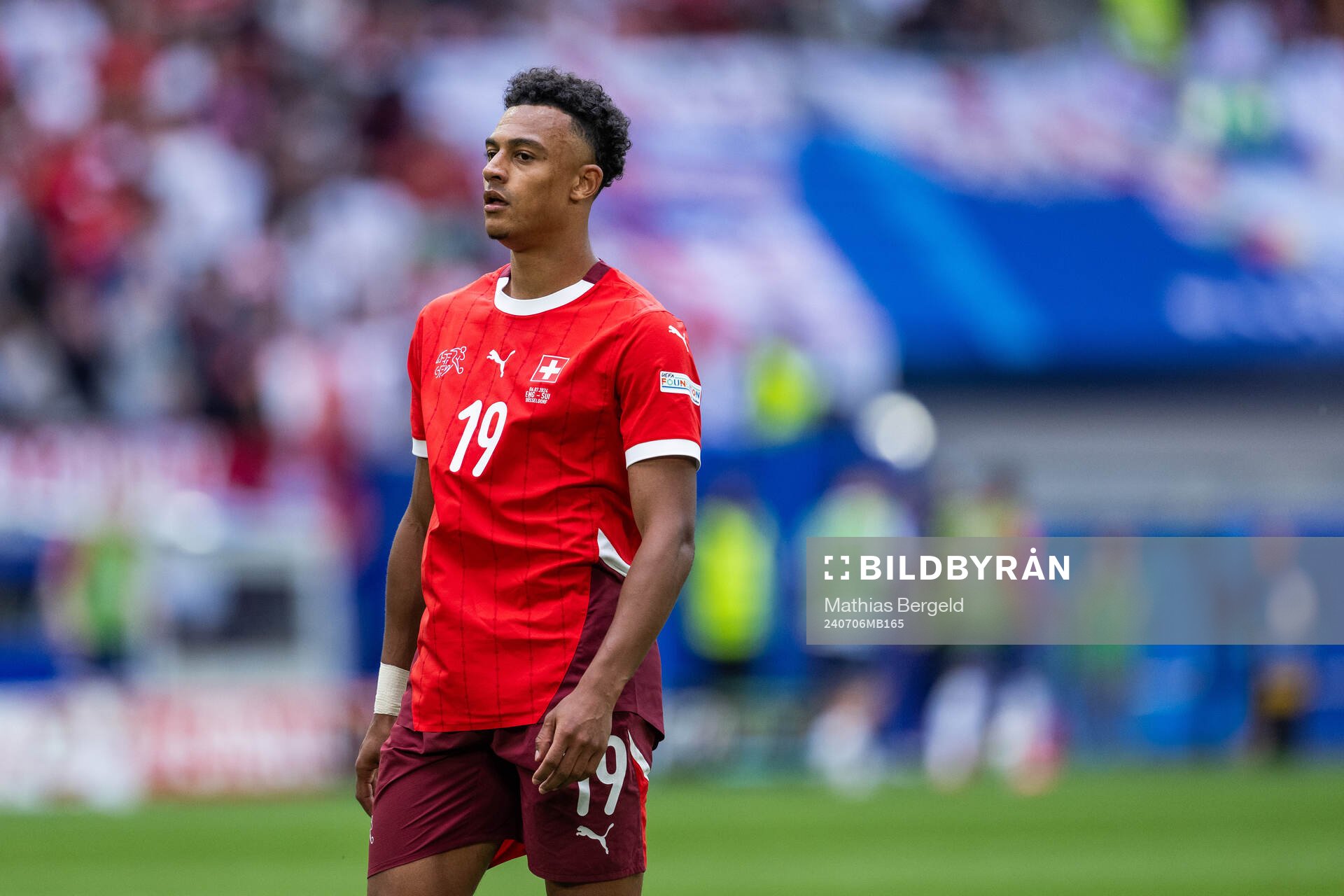 Dan Ndoye of Switzerland