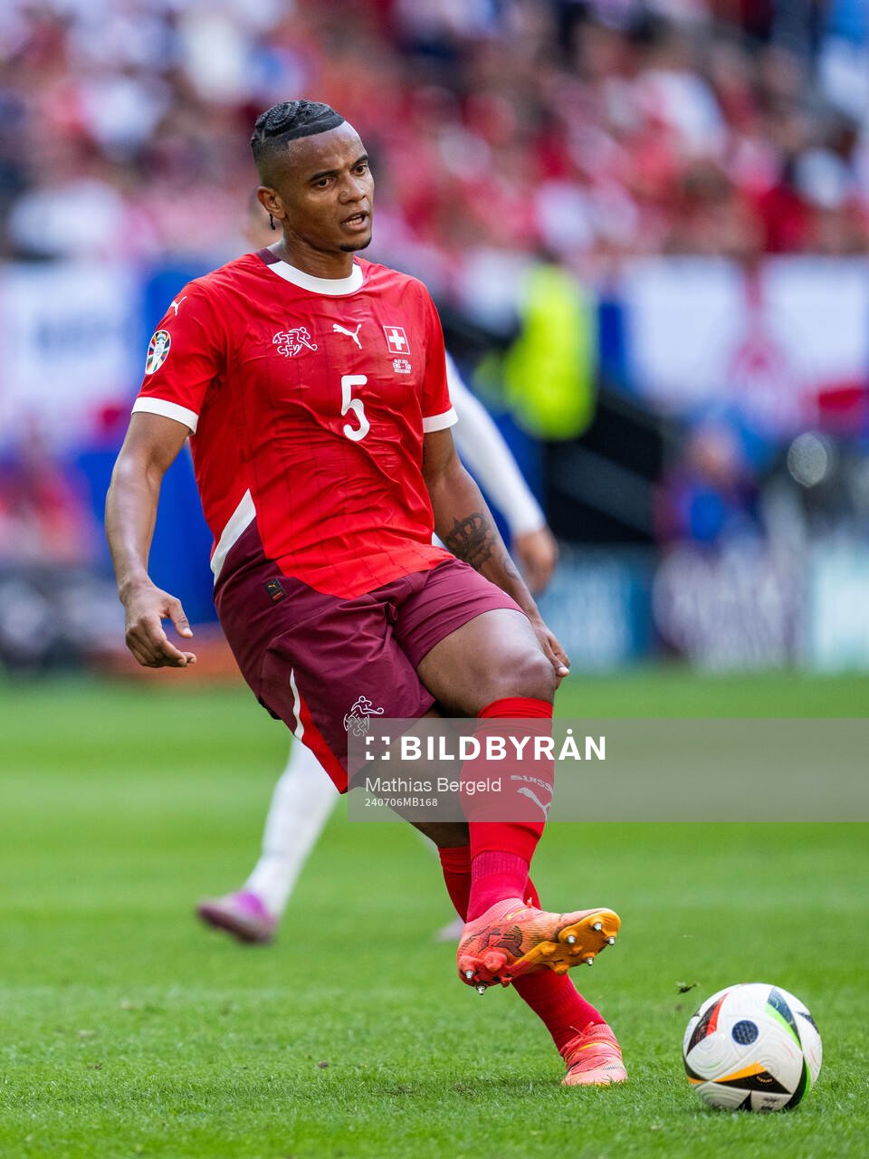 Manuel Akanji of Switzerland