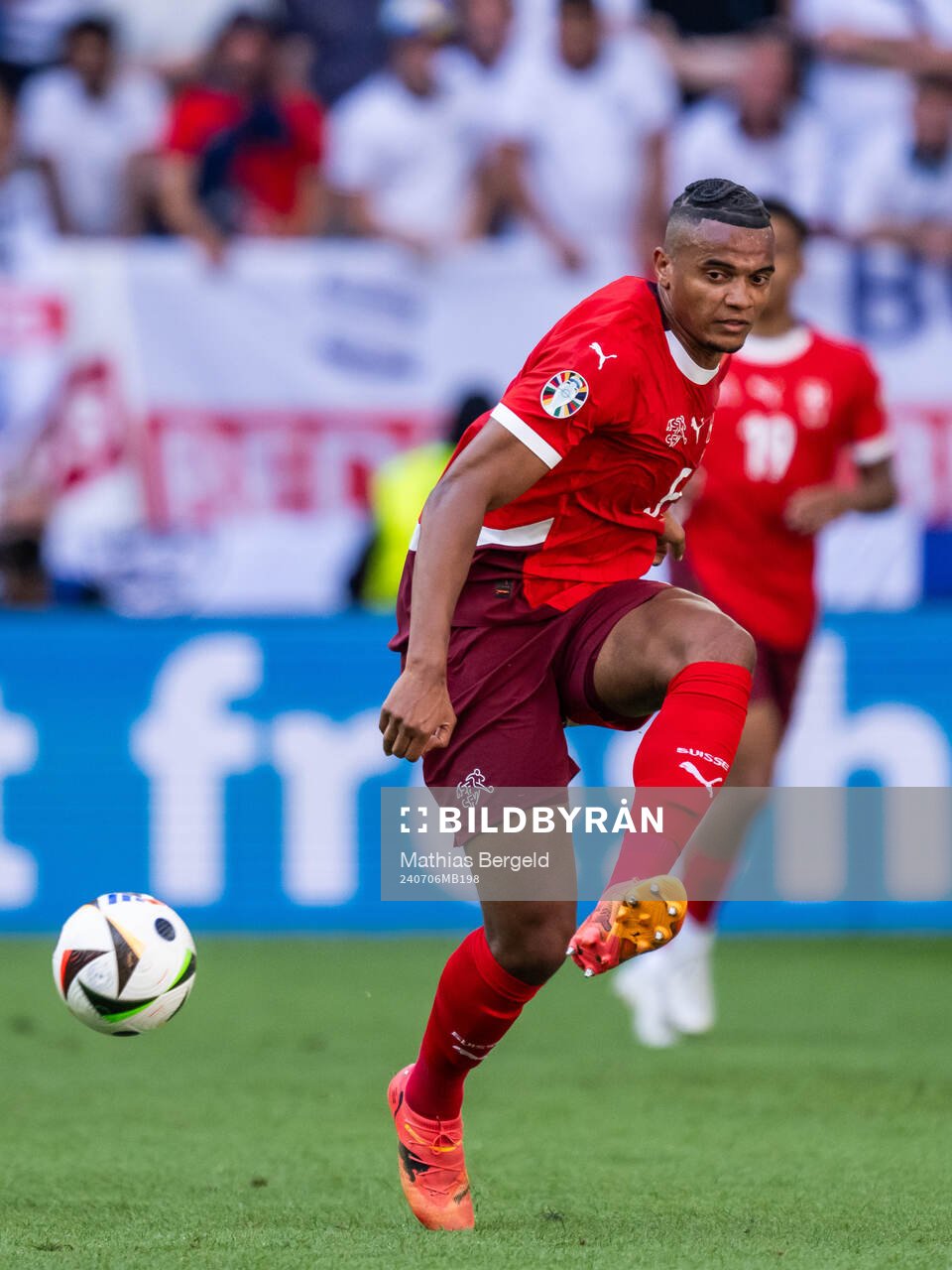 Manuel Akanji of Switzerland
