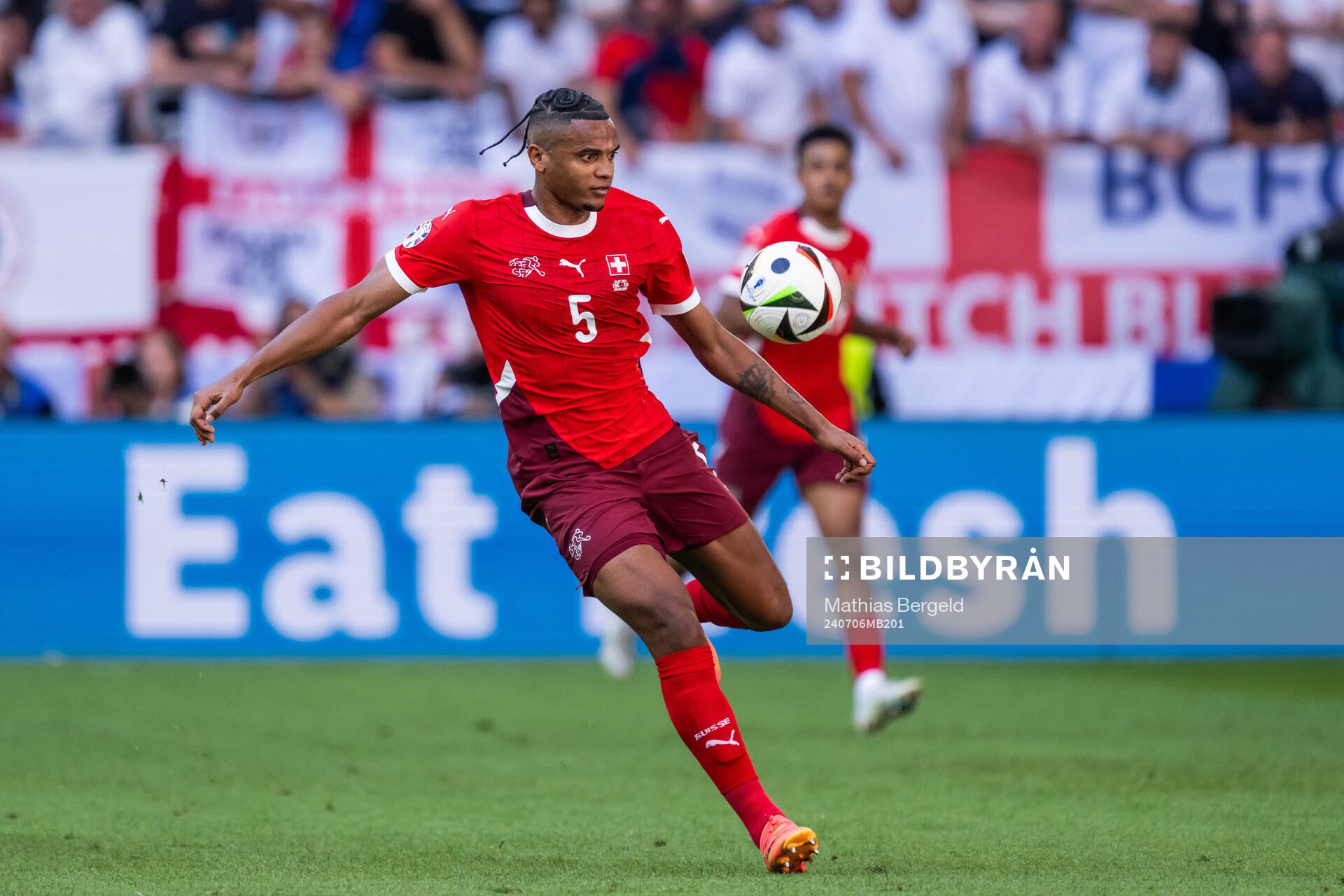 Manuel Akanji of Switzerland
