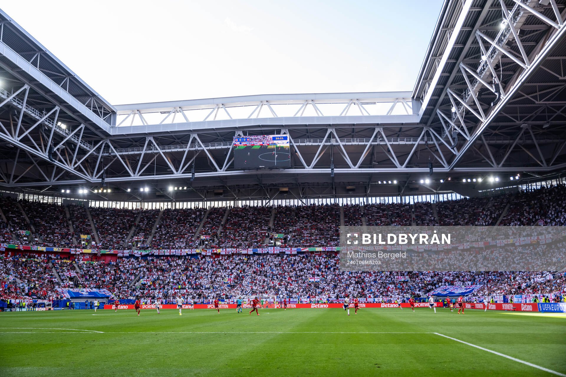 General view of Düsseldorf Arena