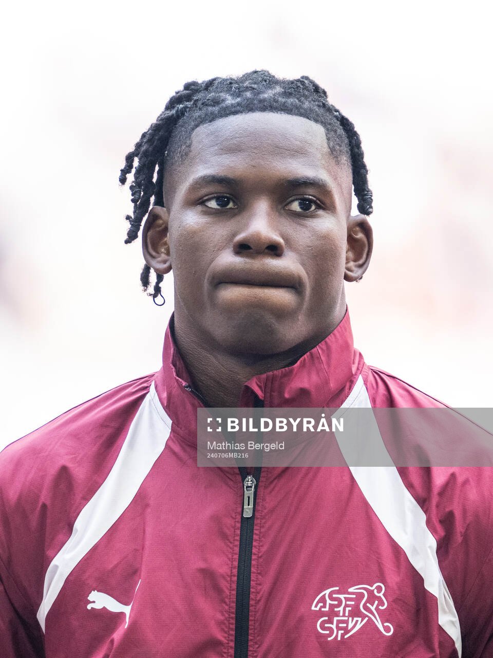 Breel Embolo of Switzerland