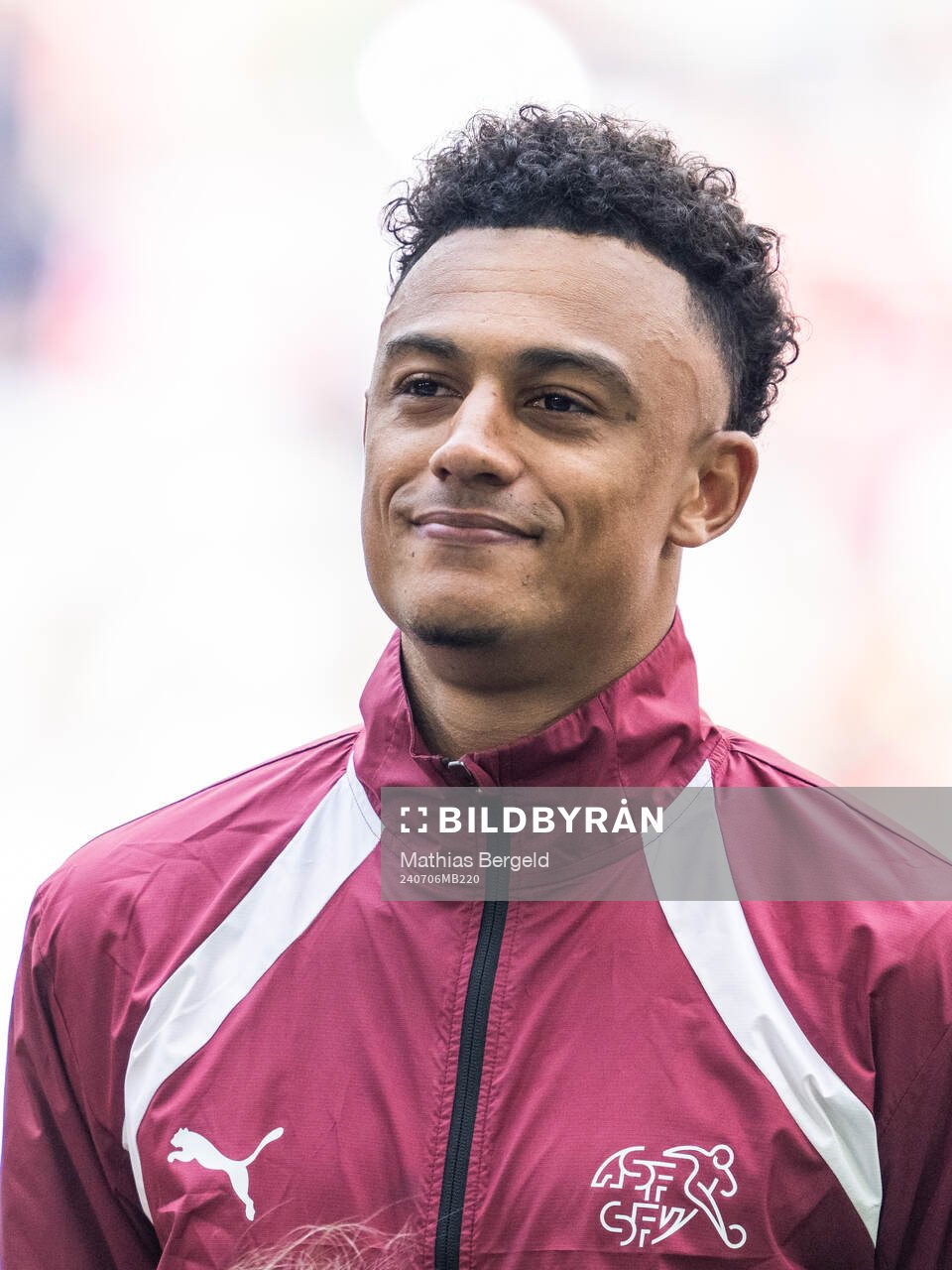 Dan Ndoye of Switzerland