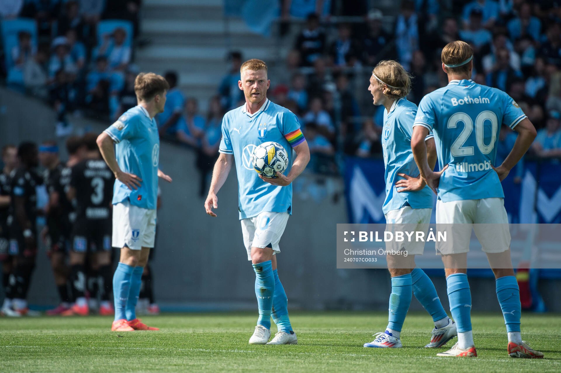 Malmö FFs Anders Christiansen deppar