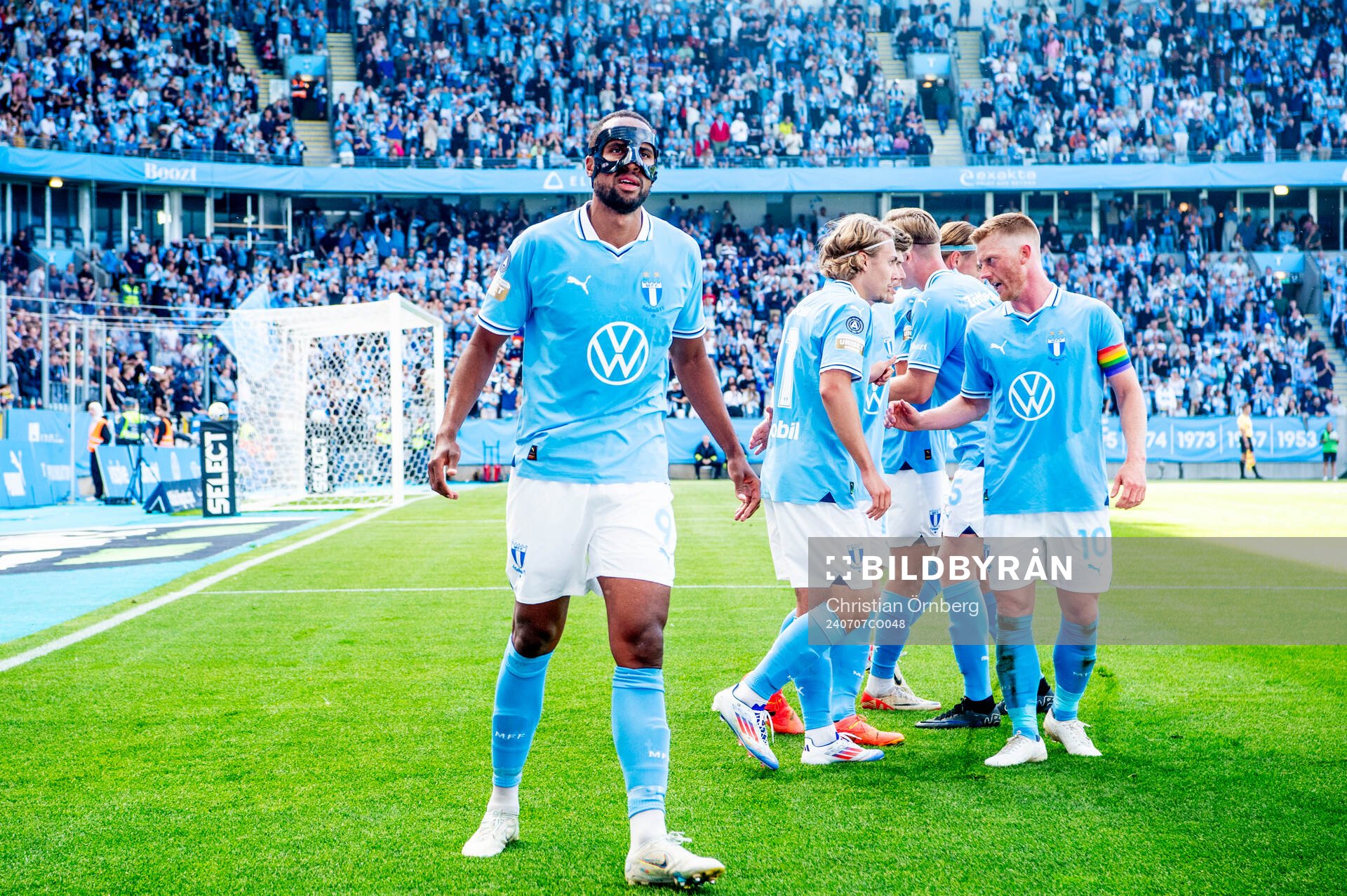 Malmö FFs Isaac Kiese Thelin jublar