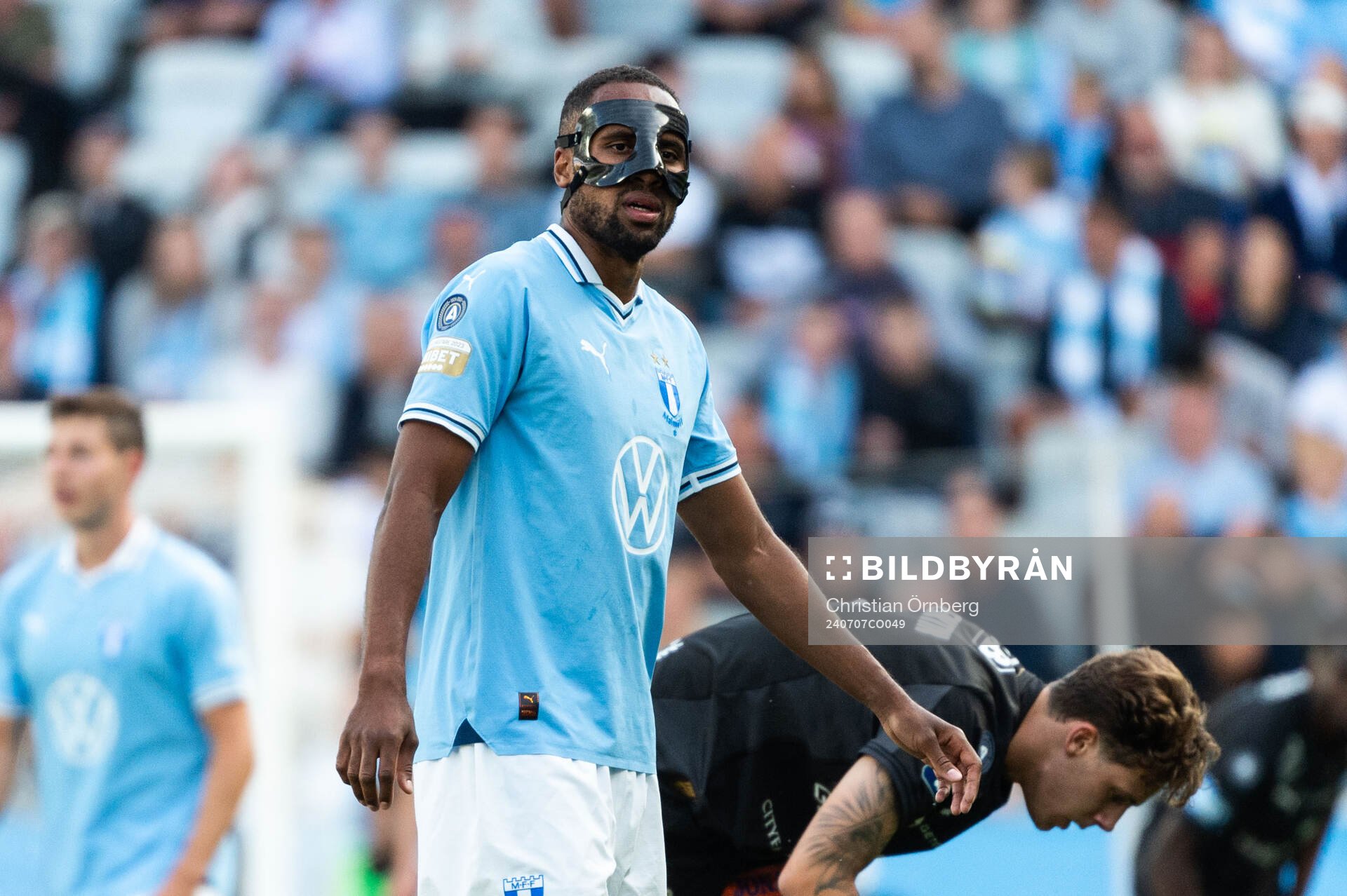 Malmö FFs Isaac Kiese Thelin deppar