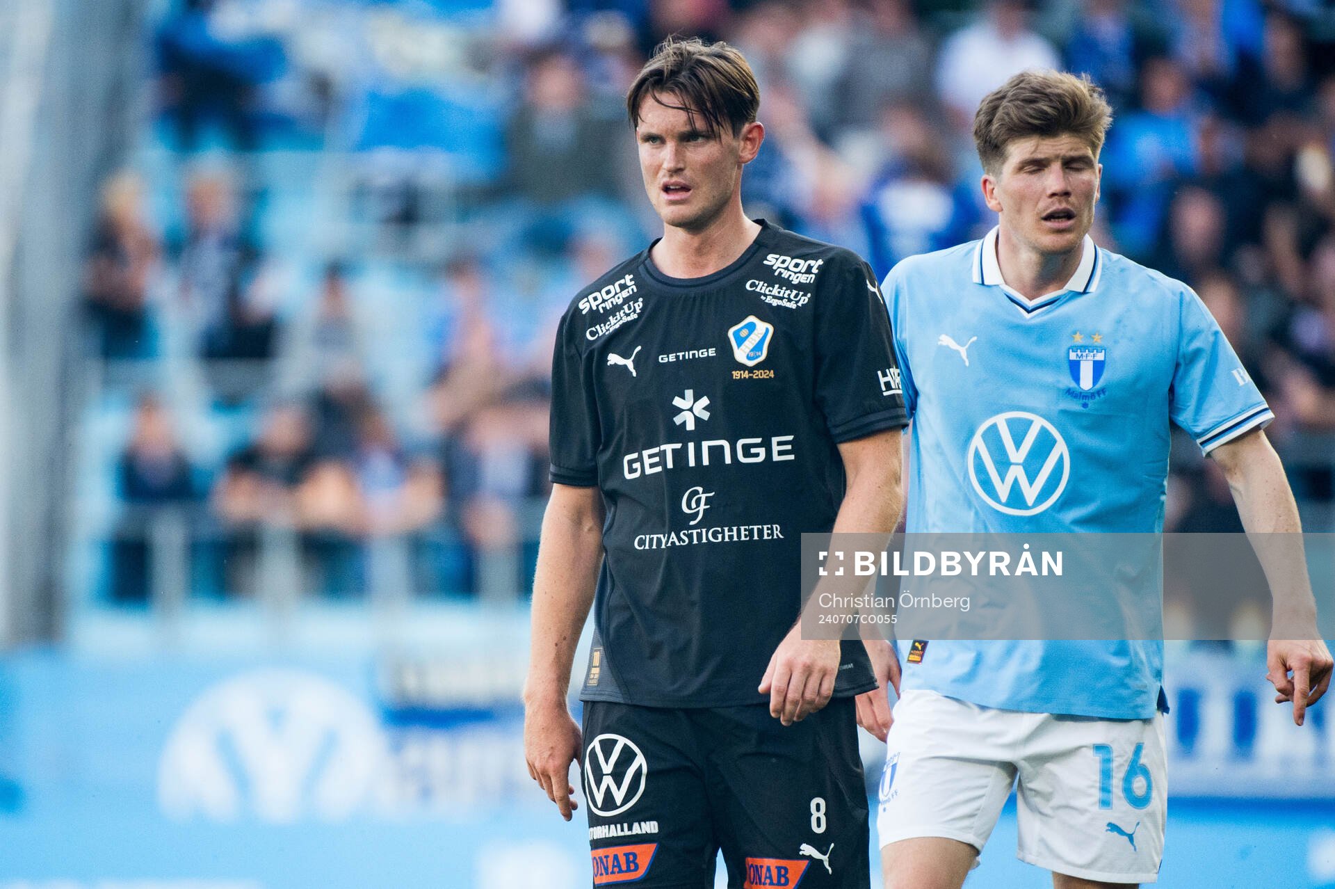 Halmstads Jonathan Svedberg deppar