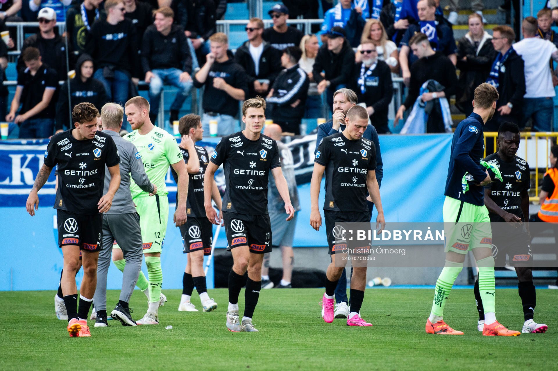 Halmstads spelare deppar