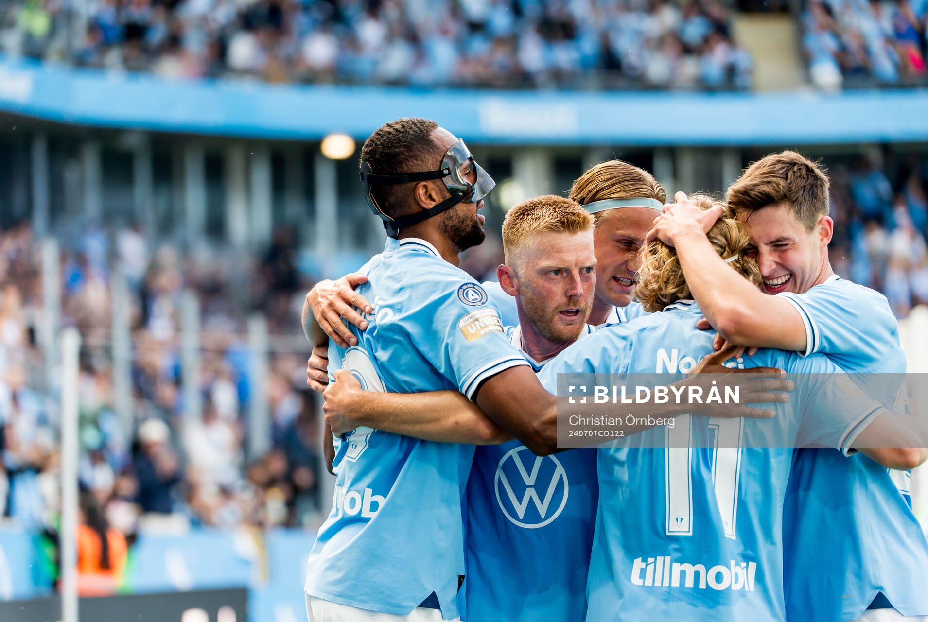 Malmö FFs Isaac Kiese Thelin jublar